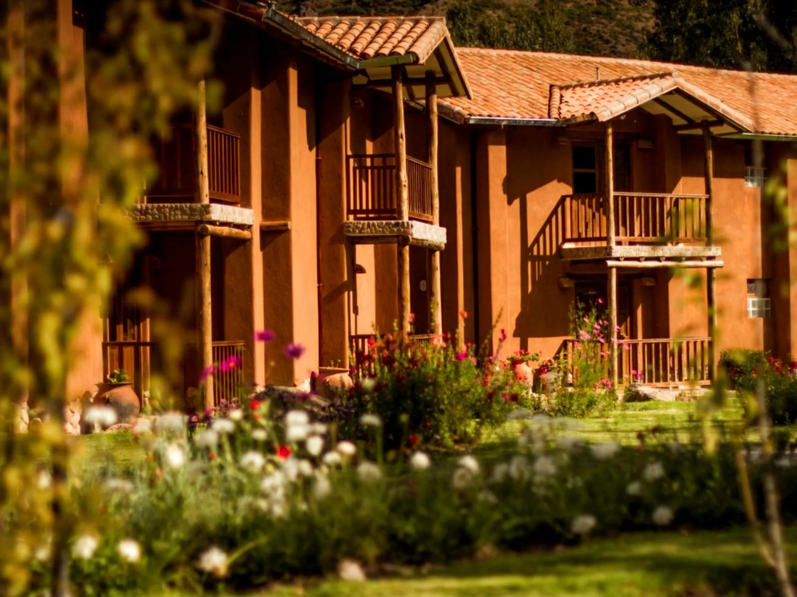 Garden in Lizzy Wasi Urubamba