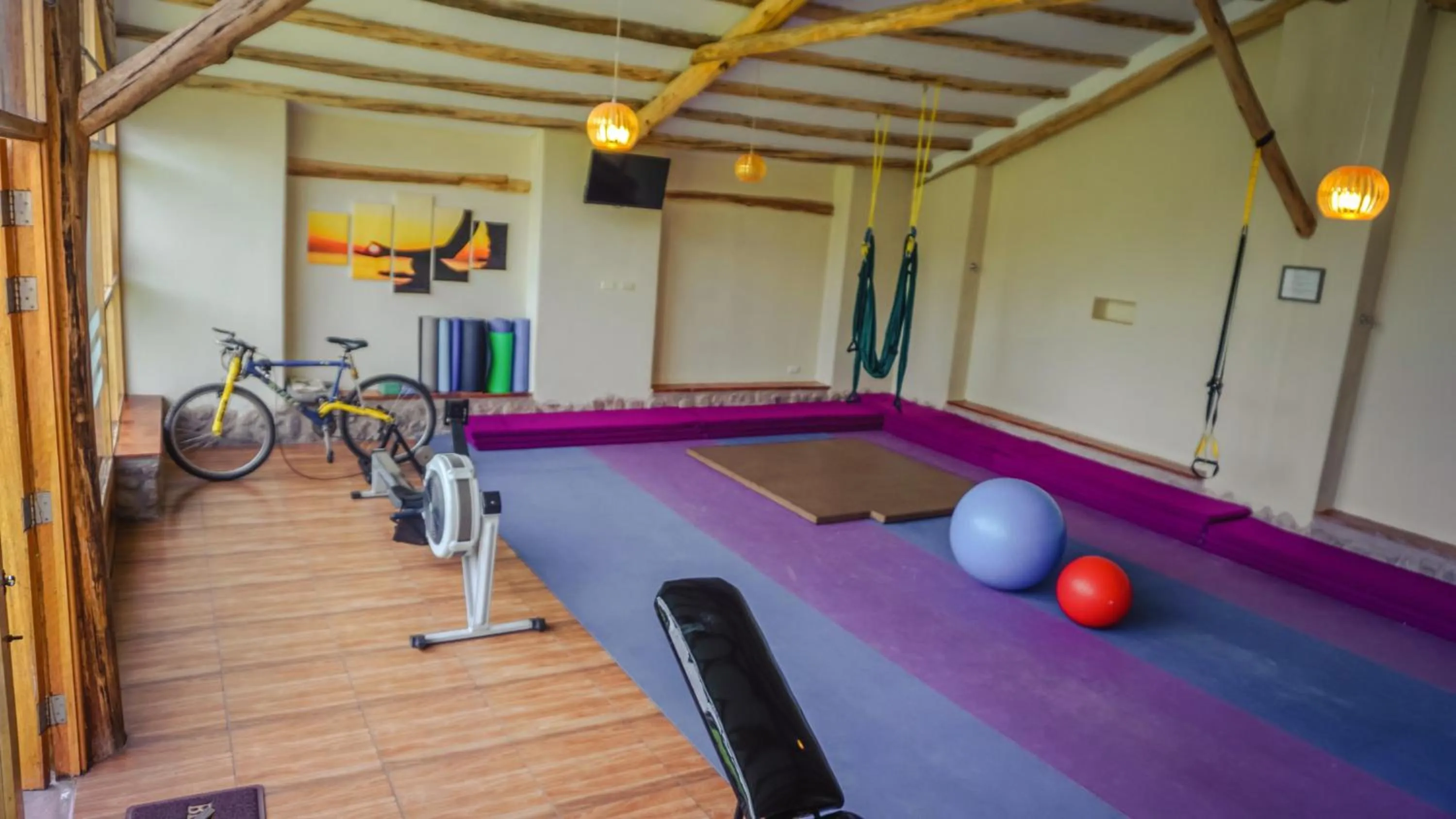 Fitness centre/facilities in Lizzy Wasi Urubamba