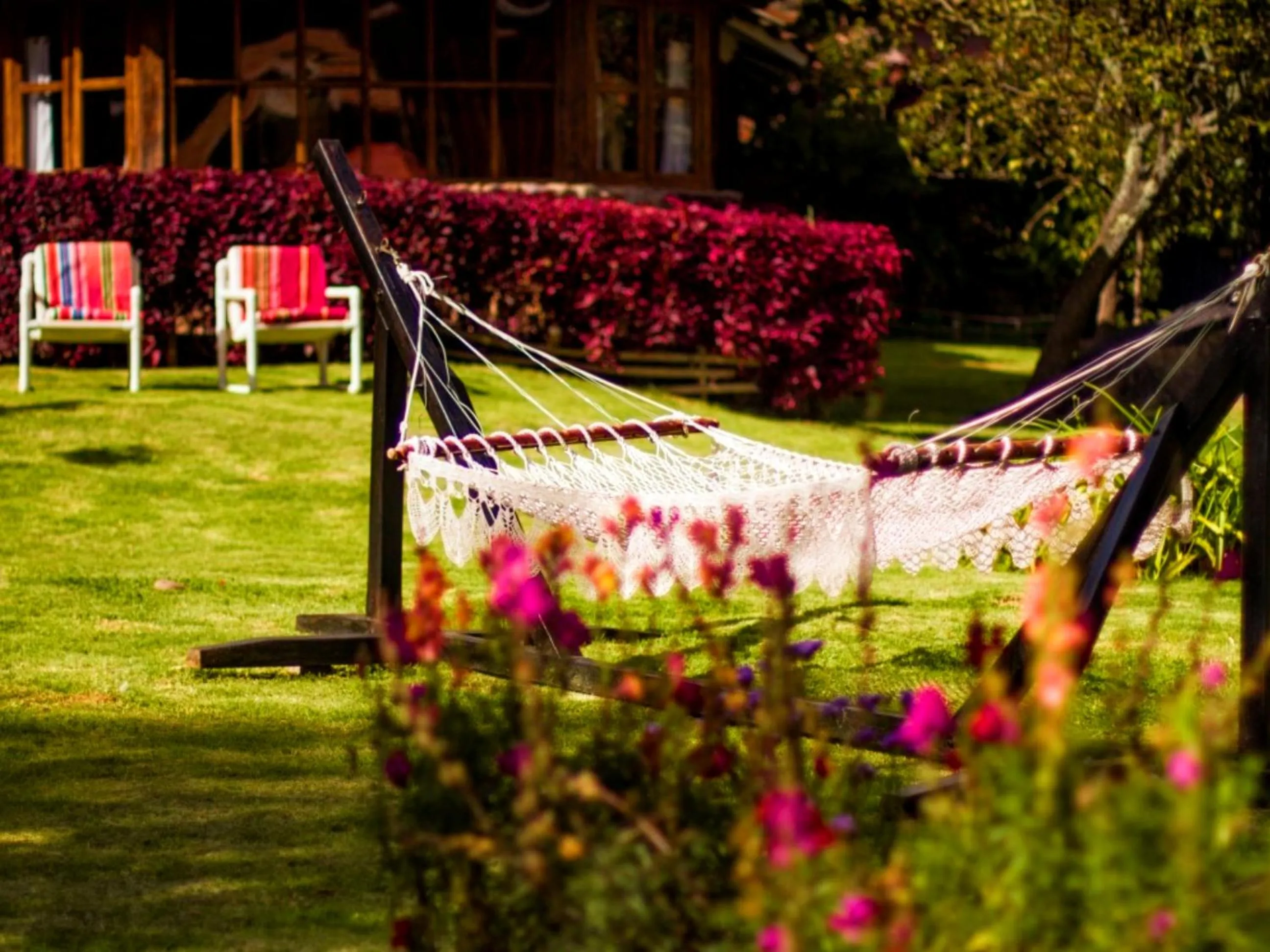Garden in Lizzy Wasi Urubamba