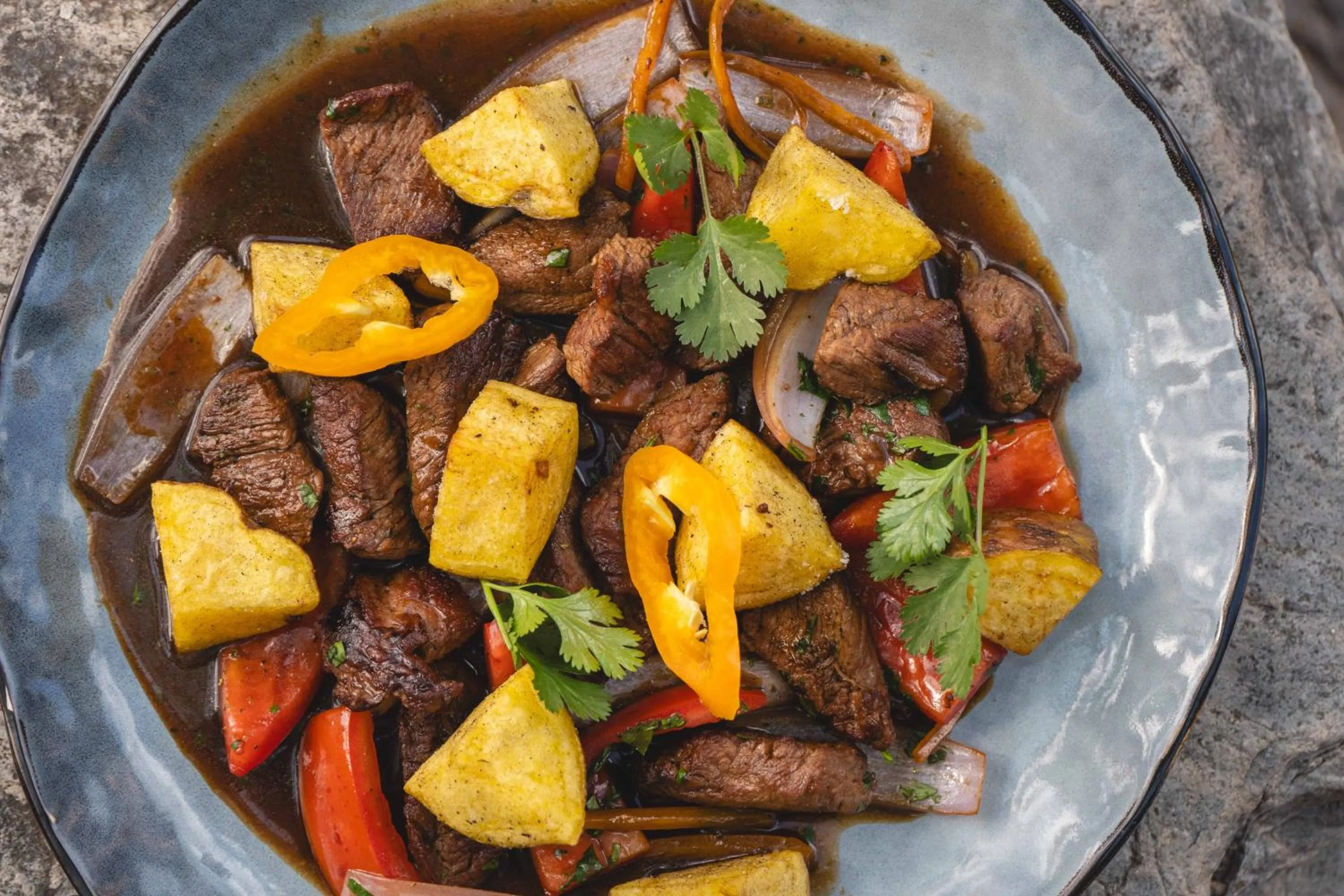 Lunch in Lizzy Wasi Urubamba