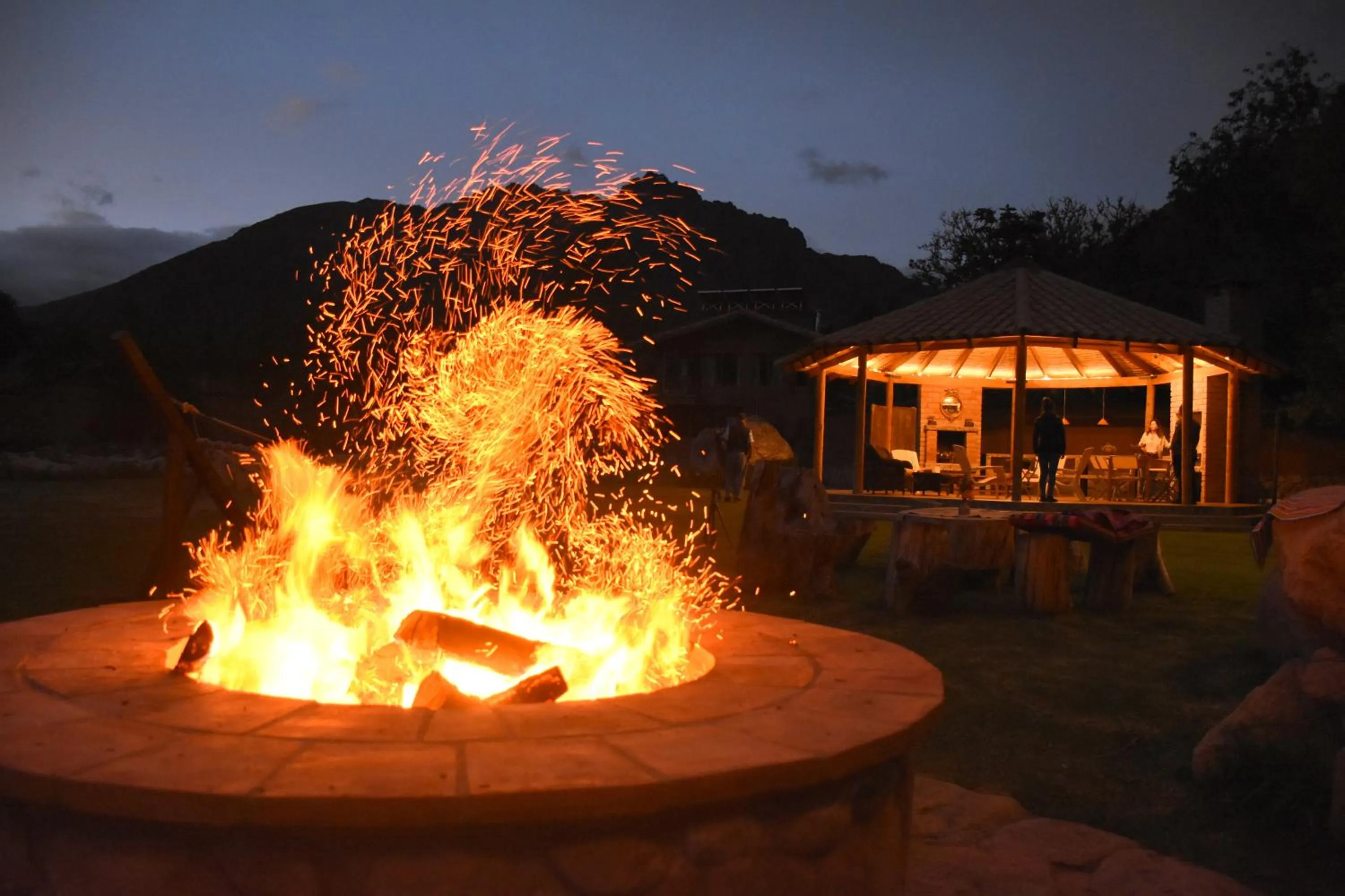 Garden in Lizzy Wasi Urubamba