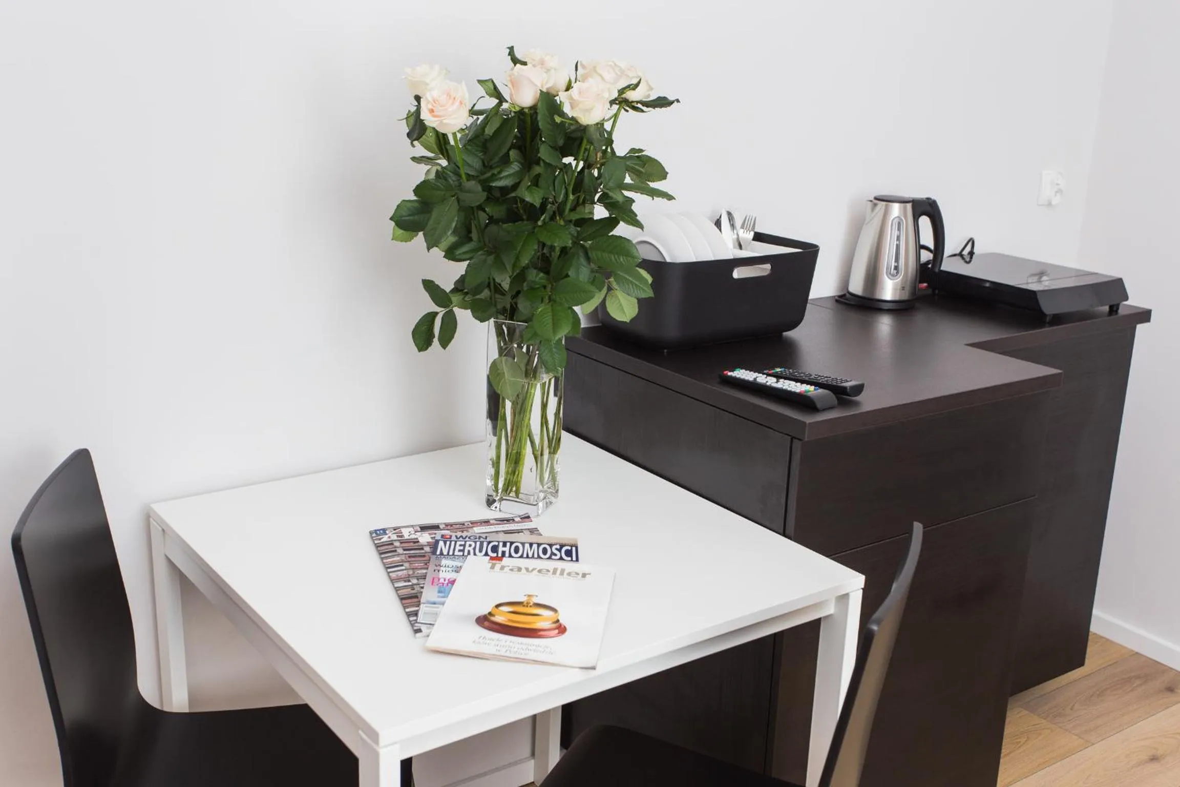 Kitchen or kitchenette in Krakow B&B