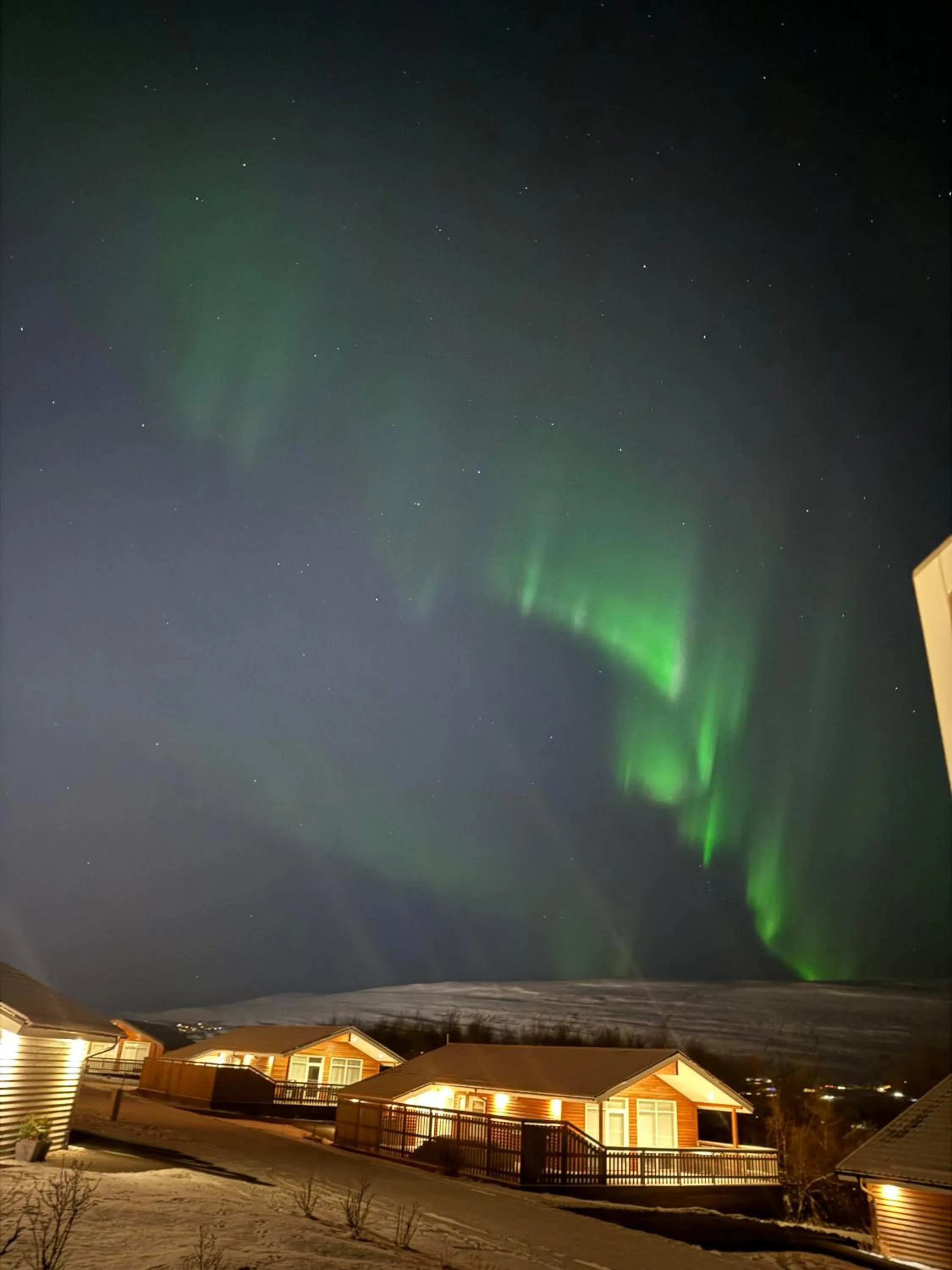 Night in Hotel Kjarnalundur- Aurora Dream - Lodges and Rooms