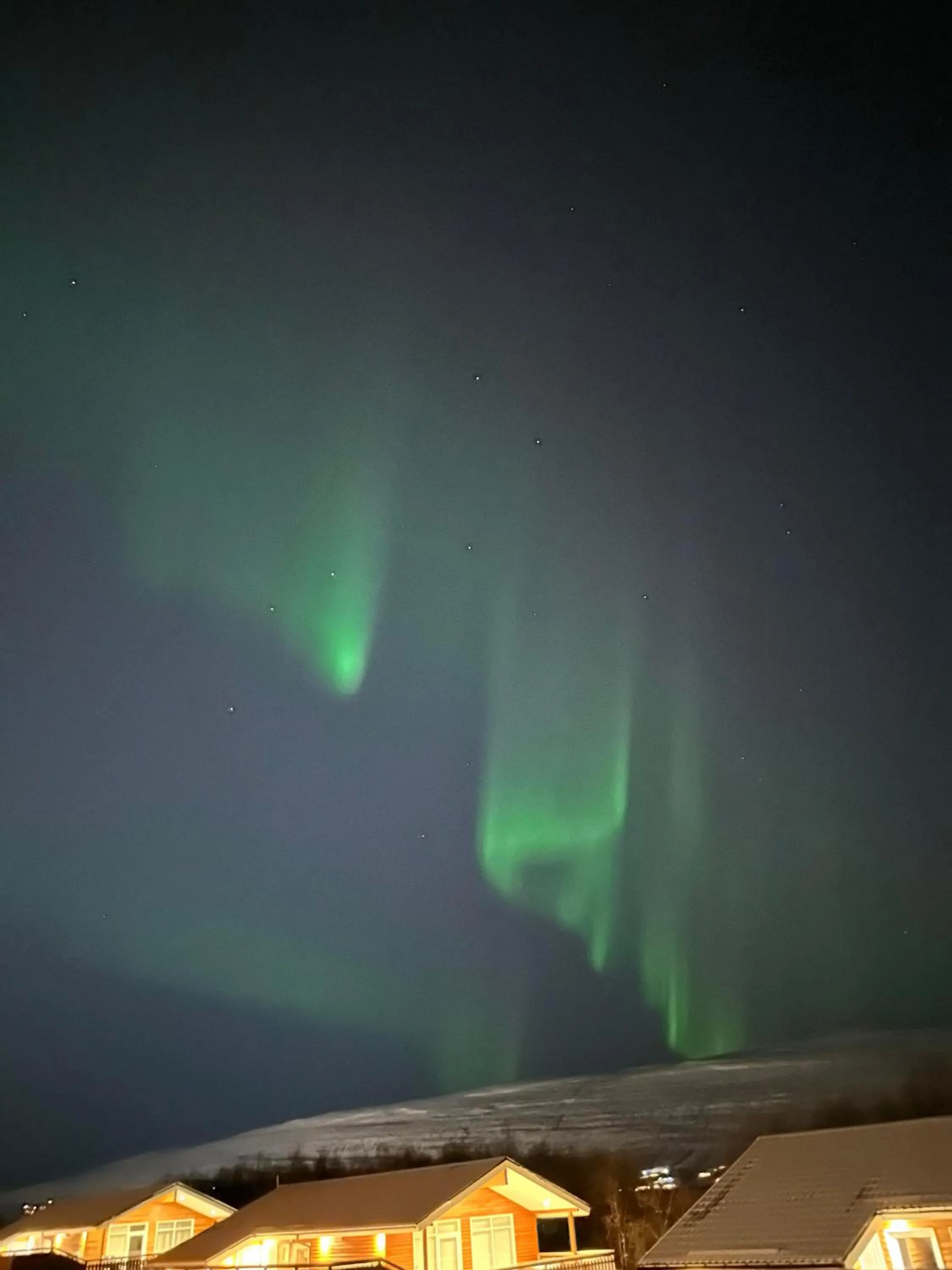 Night in Hotel Kjarnalundur- Aurora Dream - Lodges and Rooms