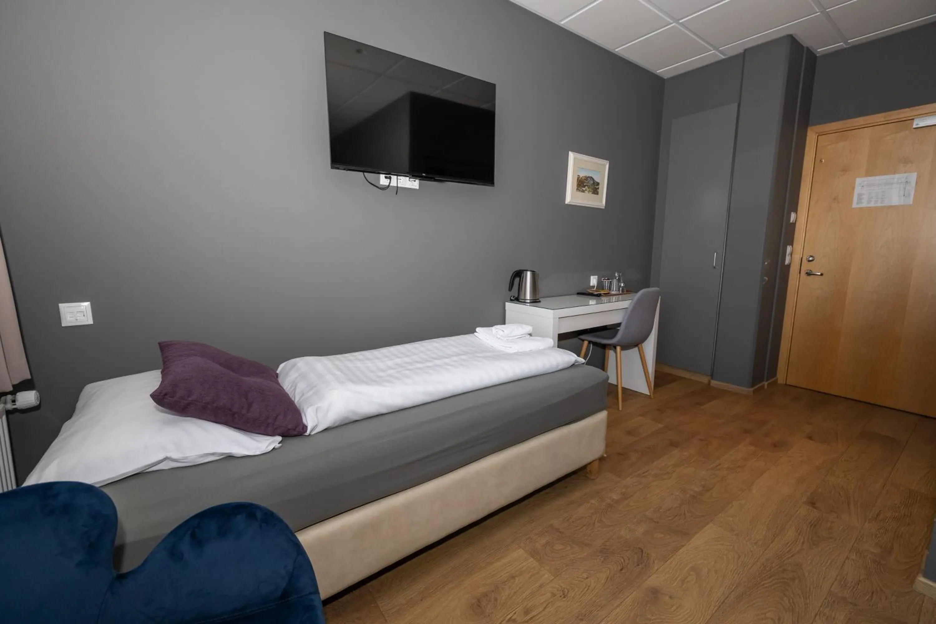 Bedroom, Bed in Hotel Kjarnalundur- Aurora Dream - Lodges and Rooms