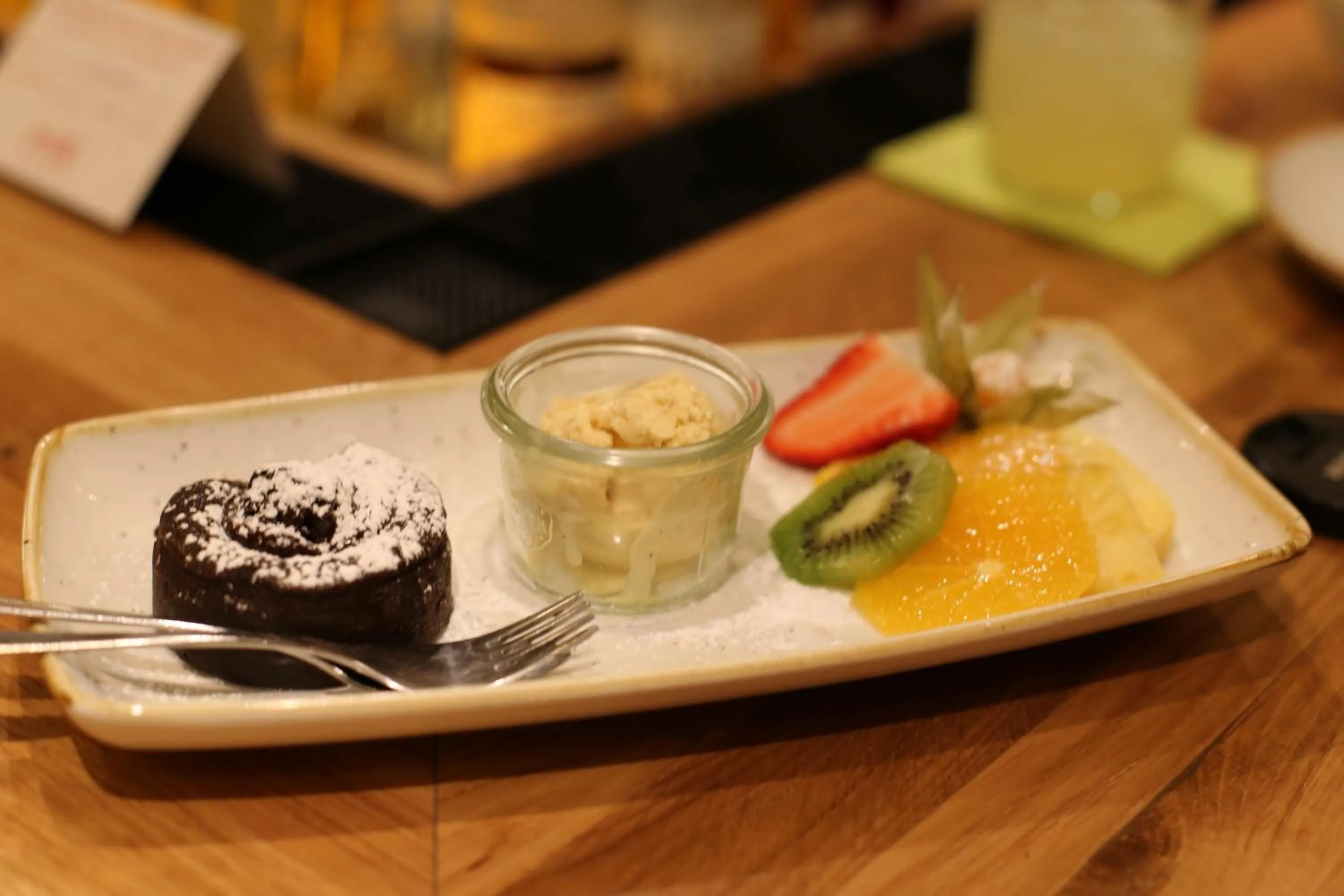 Food close-up in Hotel FIVE