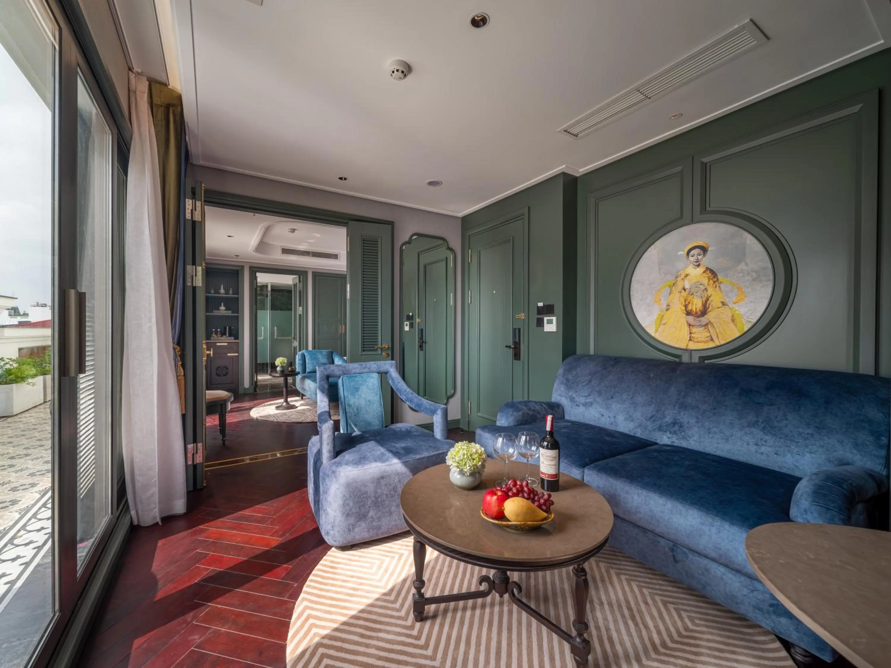 Living room in Tonkin Luxury Boutique Hotel & Spa