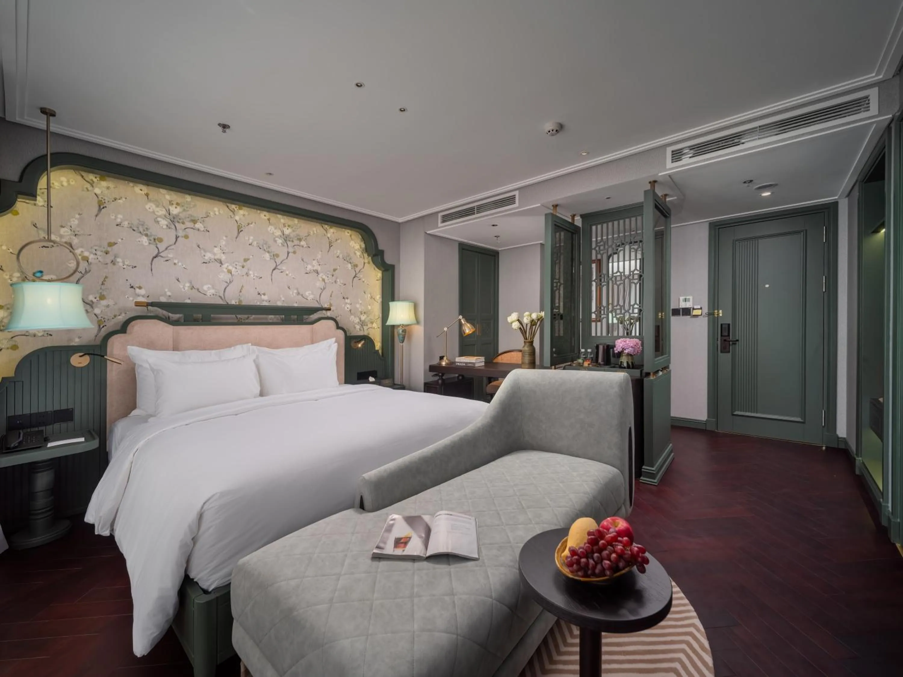 Bed in Tonkin Luxury Boutique Hotel & Spa