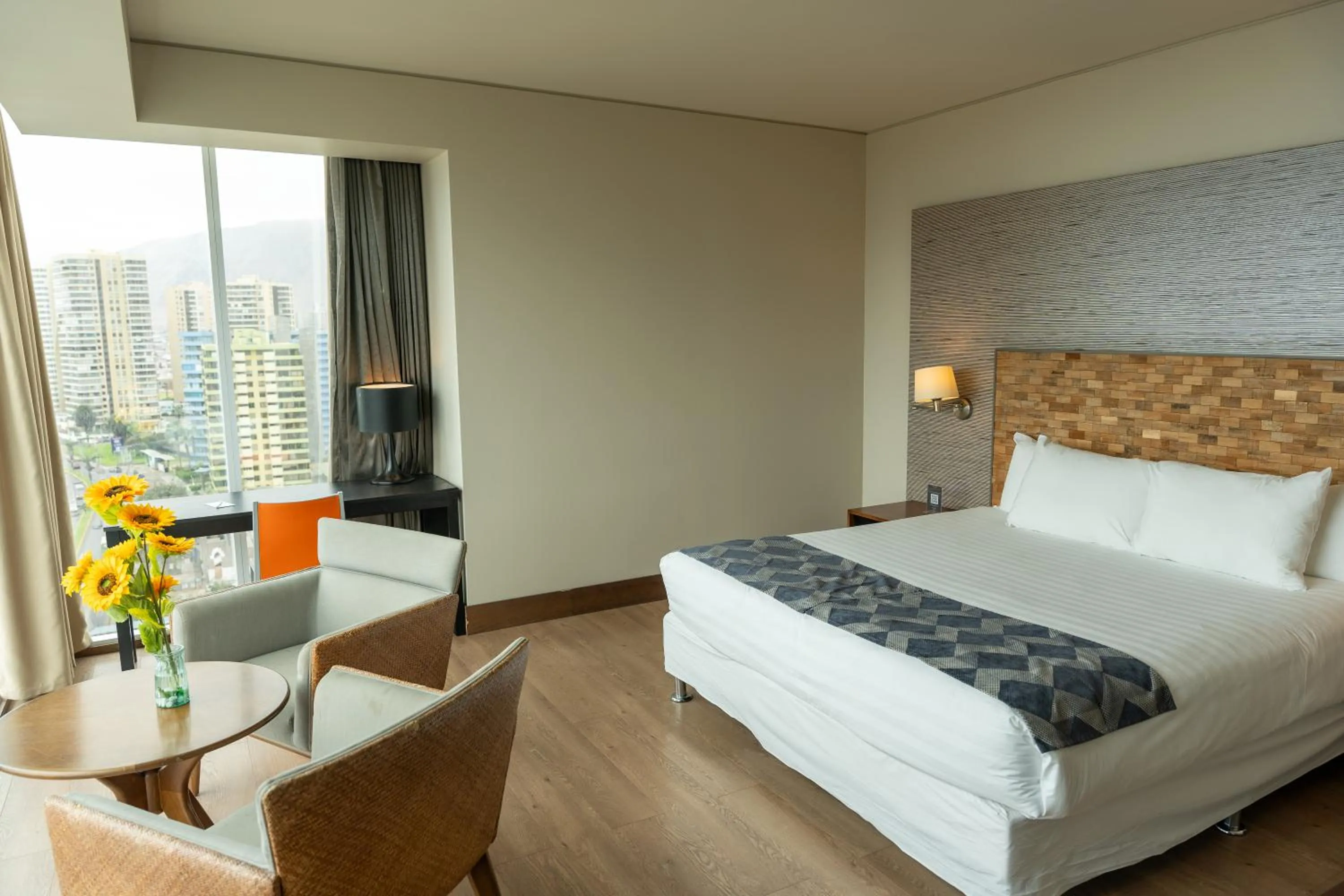 Bed in Hotel Terrado Cavancha