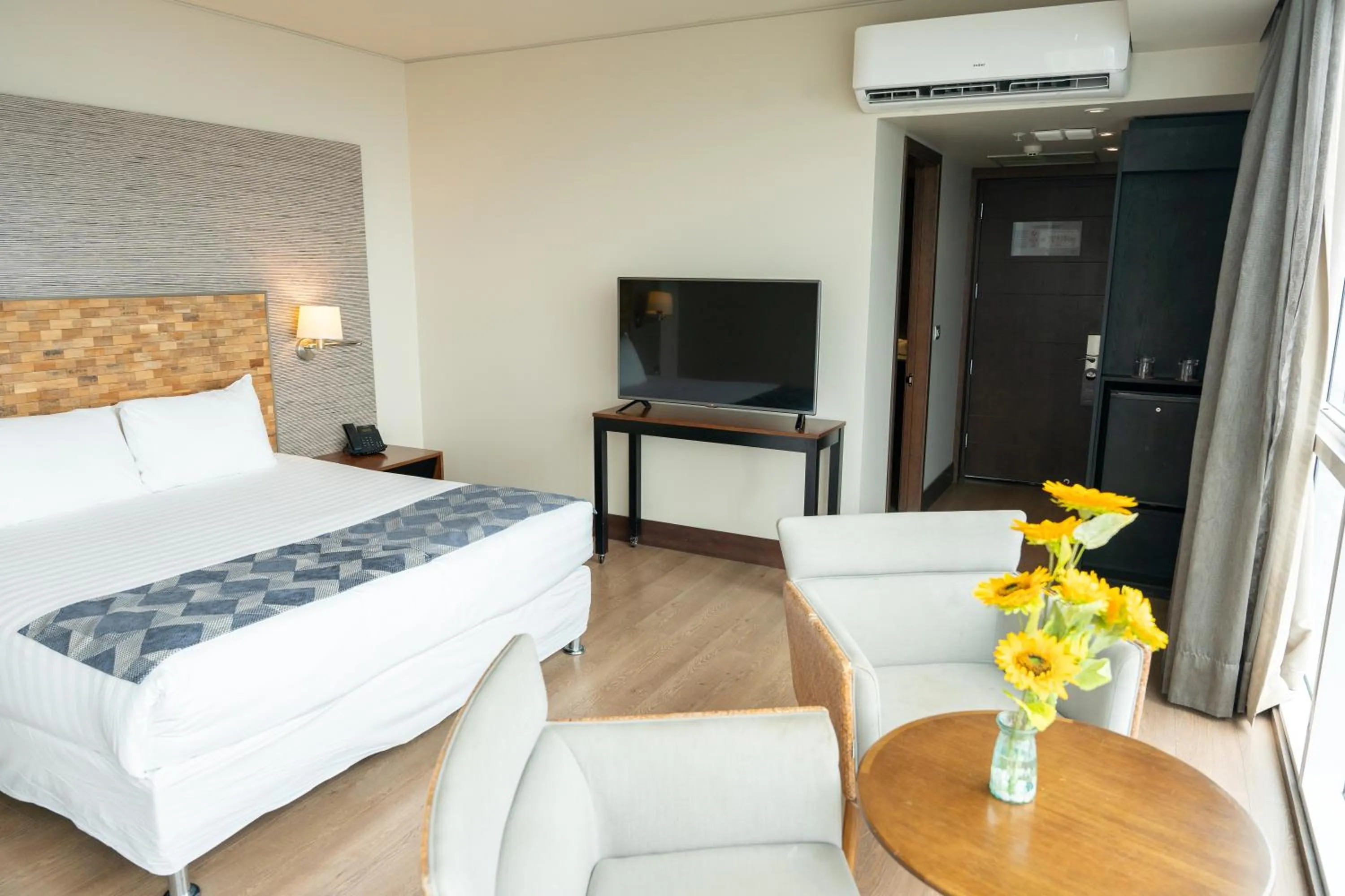 Bed in Hotel Terrado Cavancha