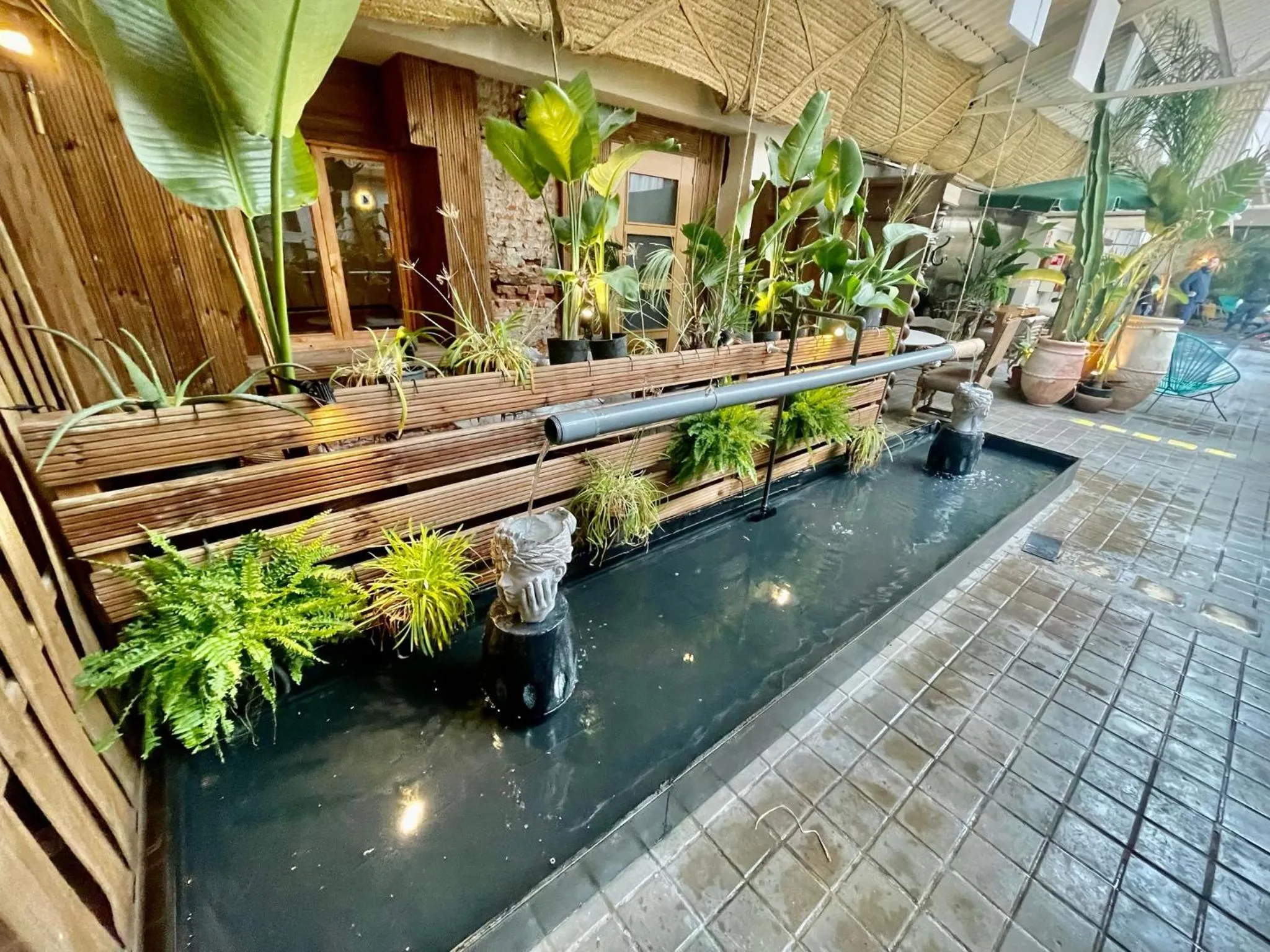 Garden in Hotel Life Gran Via - Tropical garden