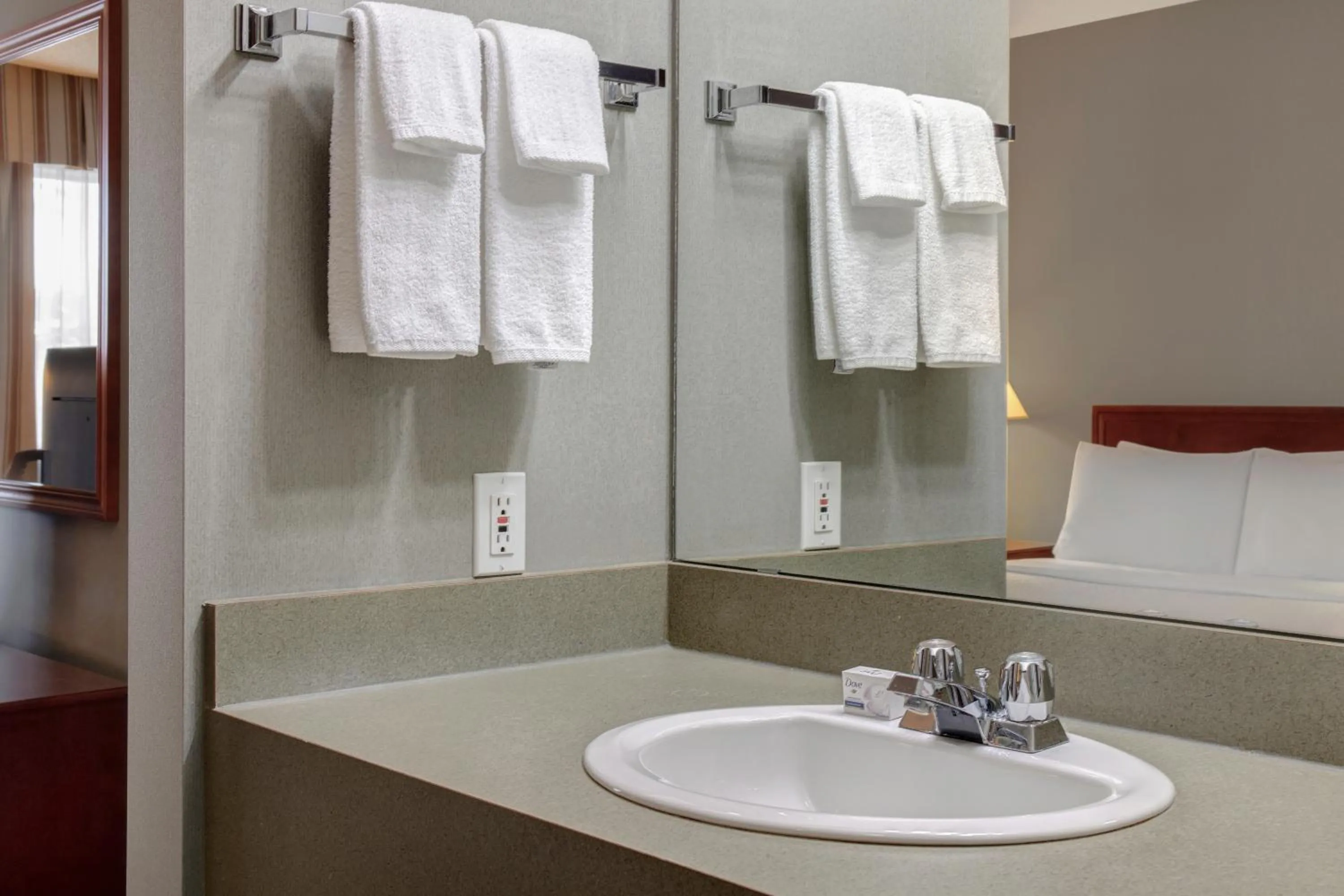 Bathroom in Days Inn by Wyndham Whitecourt