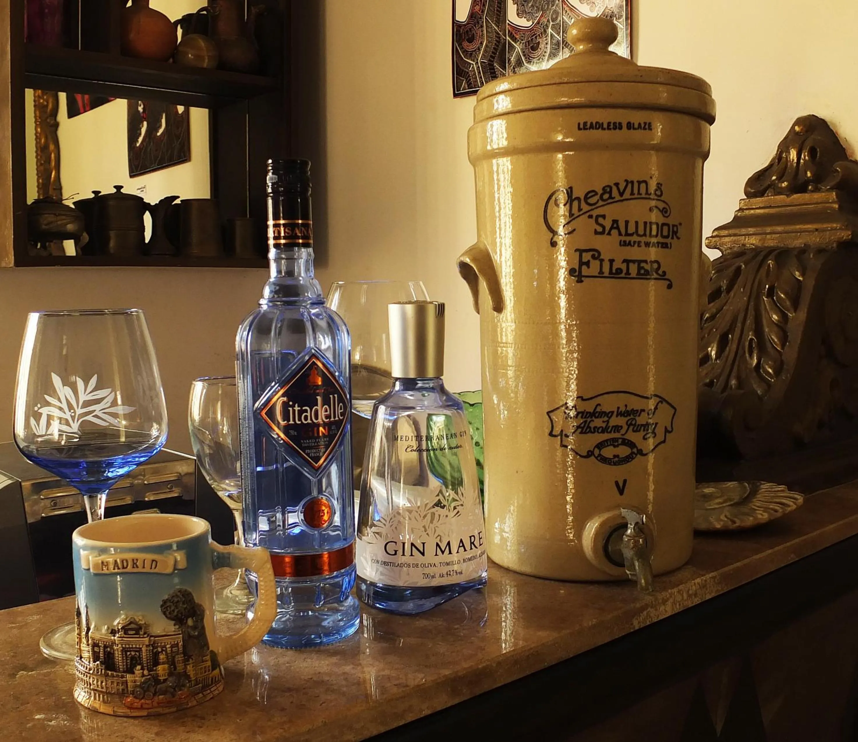 Alcoholic drinks in Casa Falleri Boutique Hotel