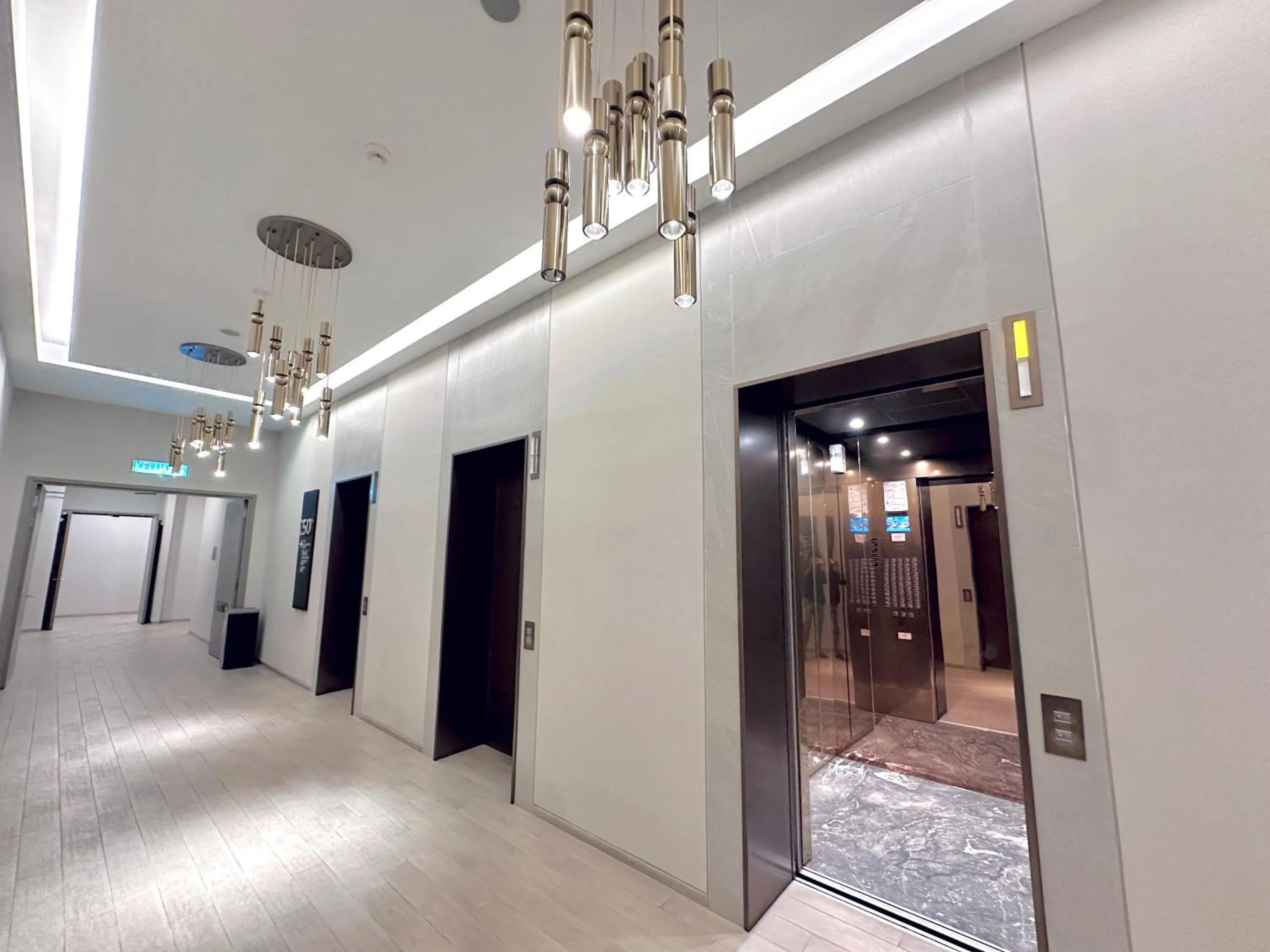 elevator in Eaton Residences By Luna