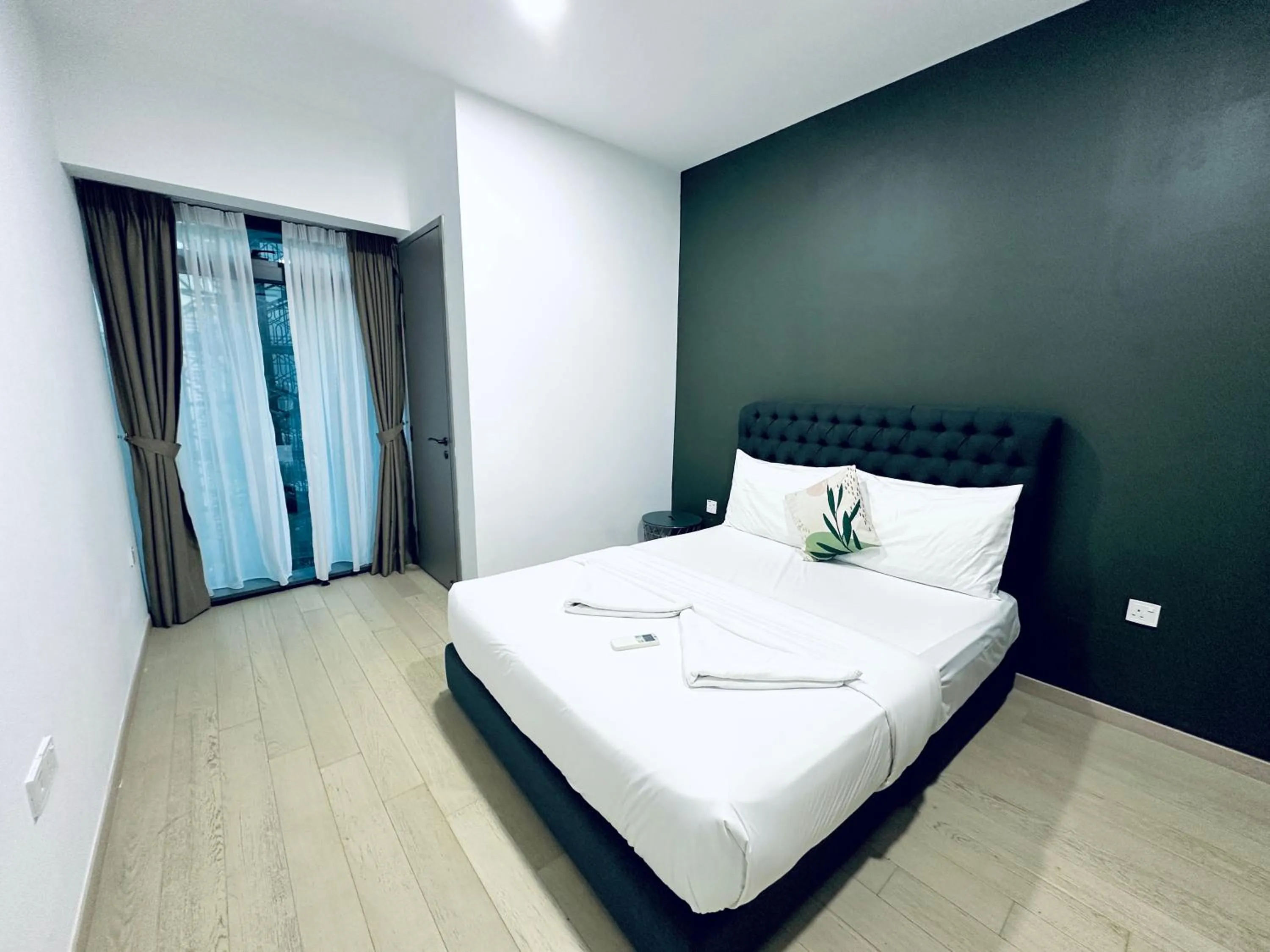 Bed in Eaton Residences By Luna