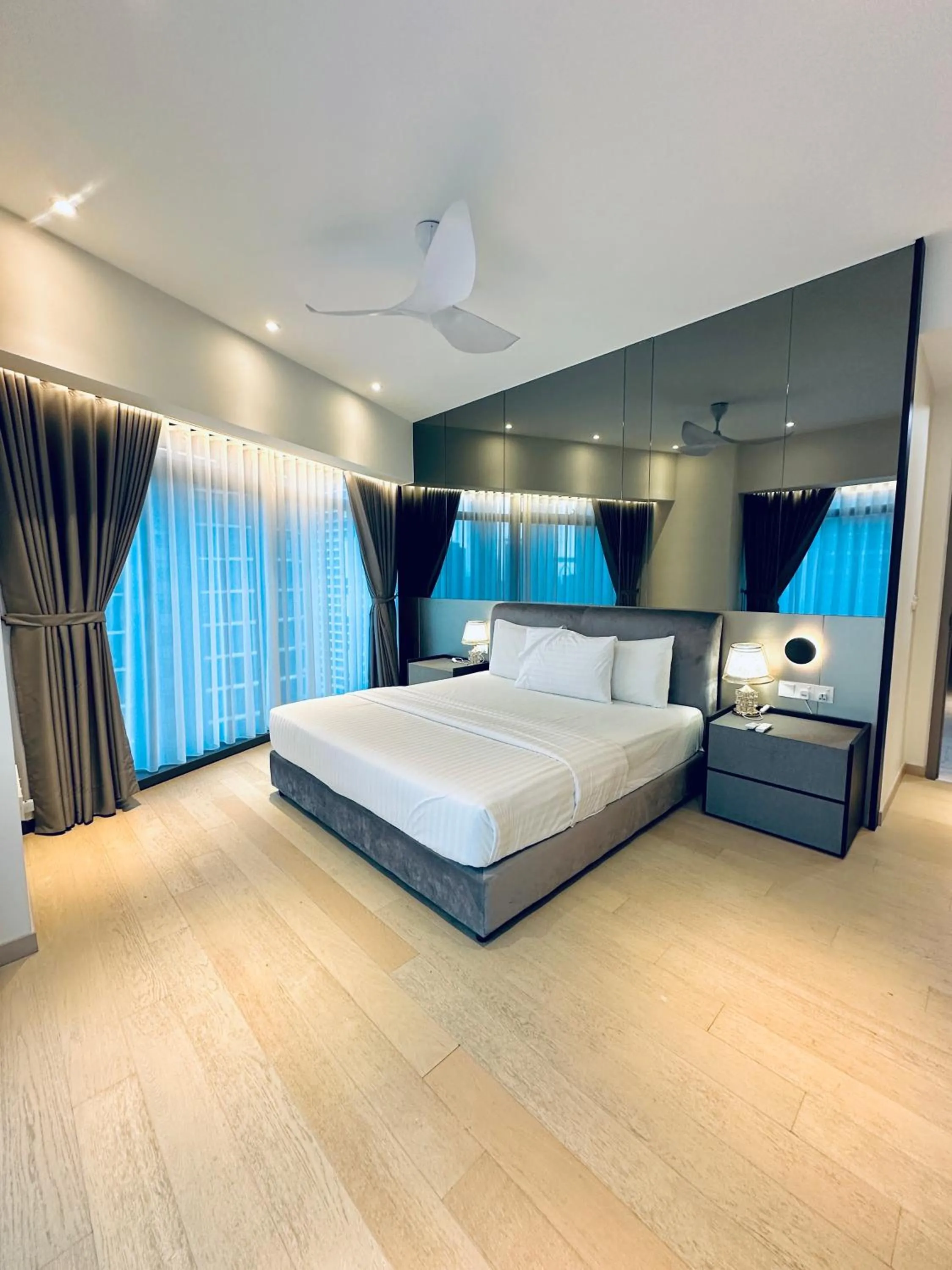 Bed in Eaton Residences By Luna