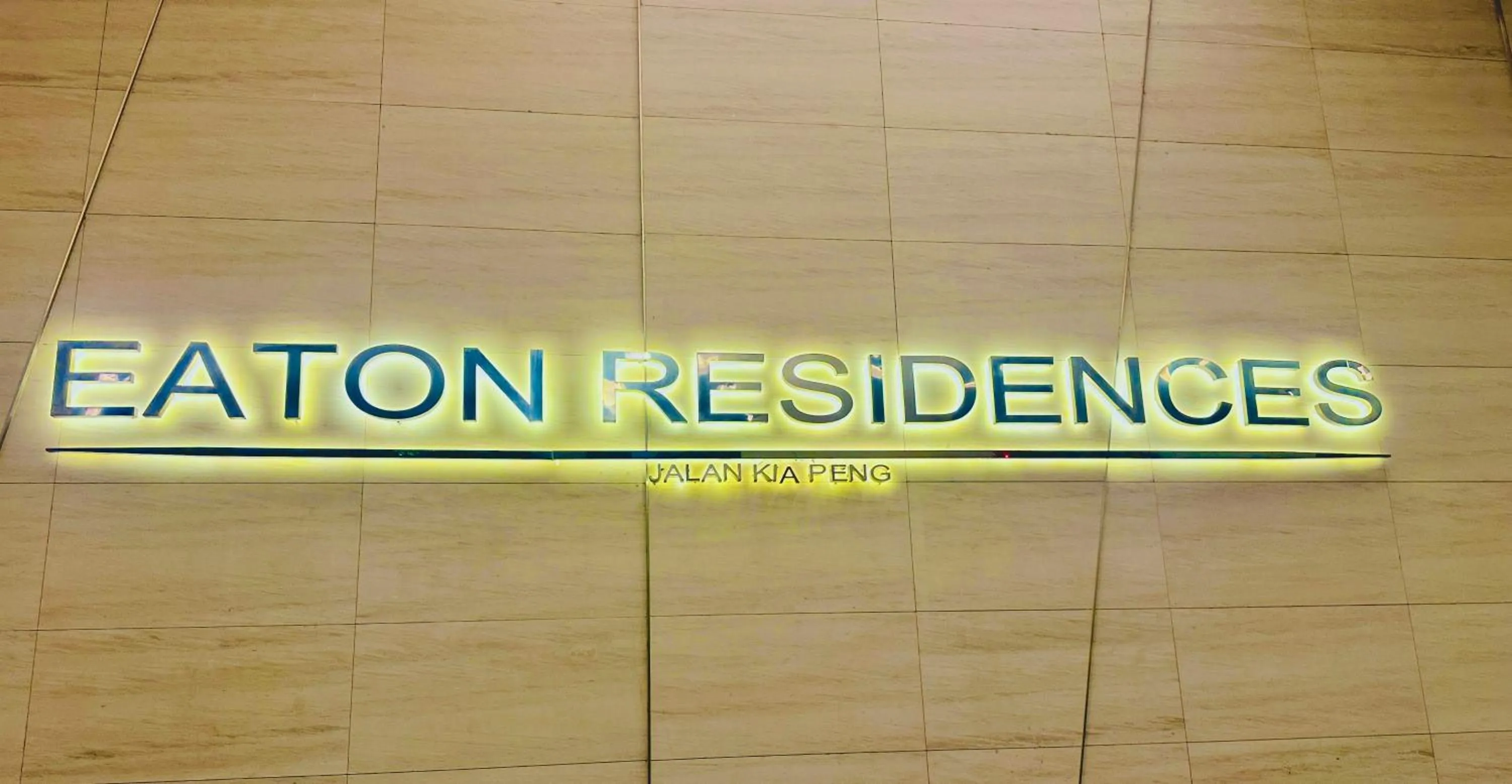 Property logo or sign in Eaton Residences By Luna