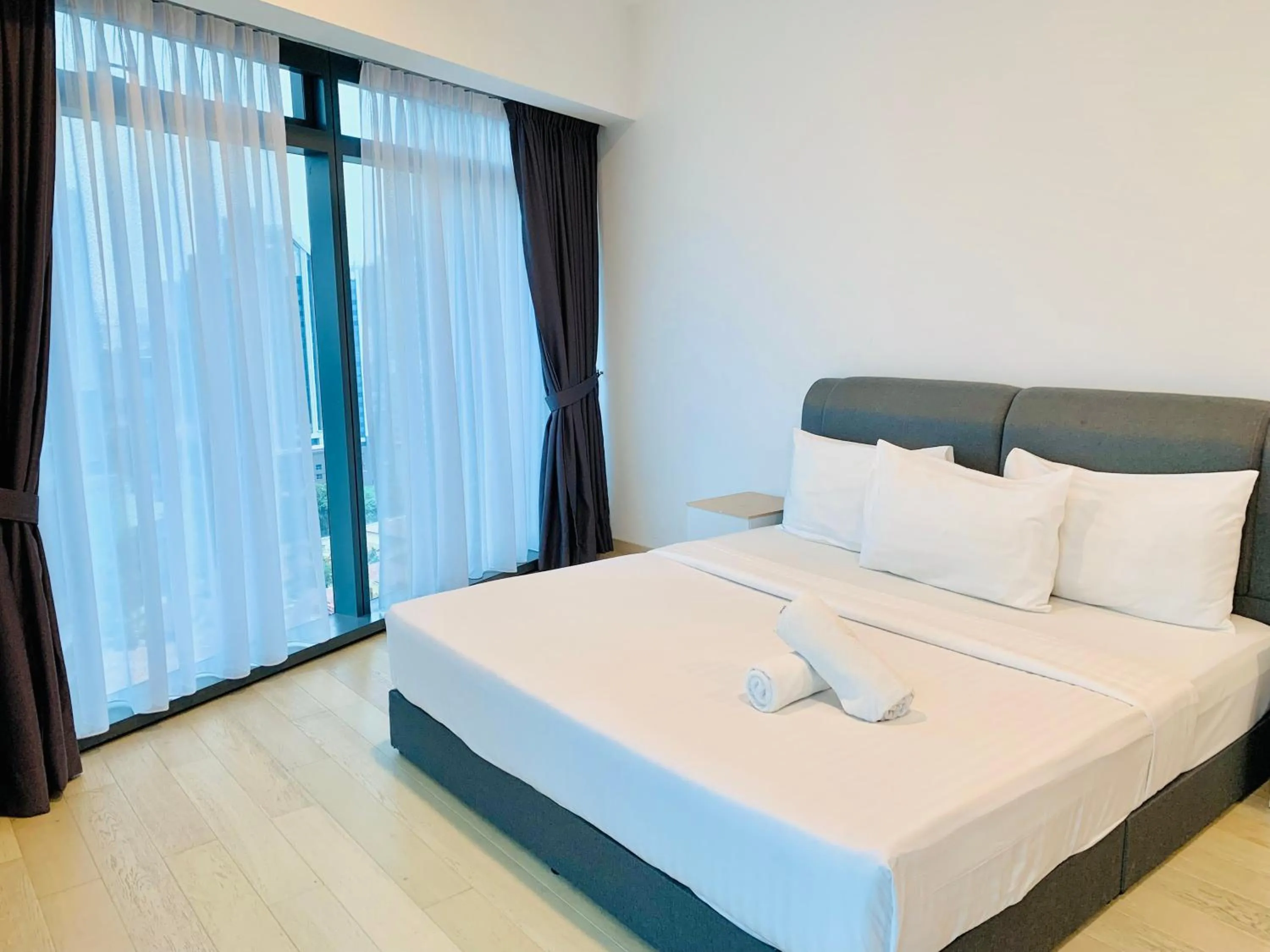 Bed in Eaton Residences By Luna