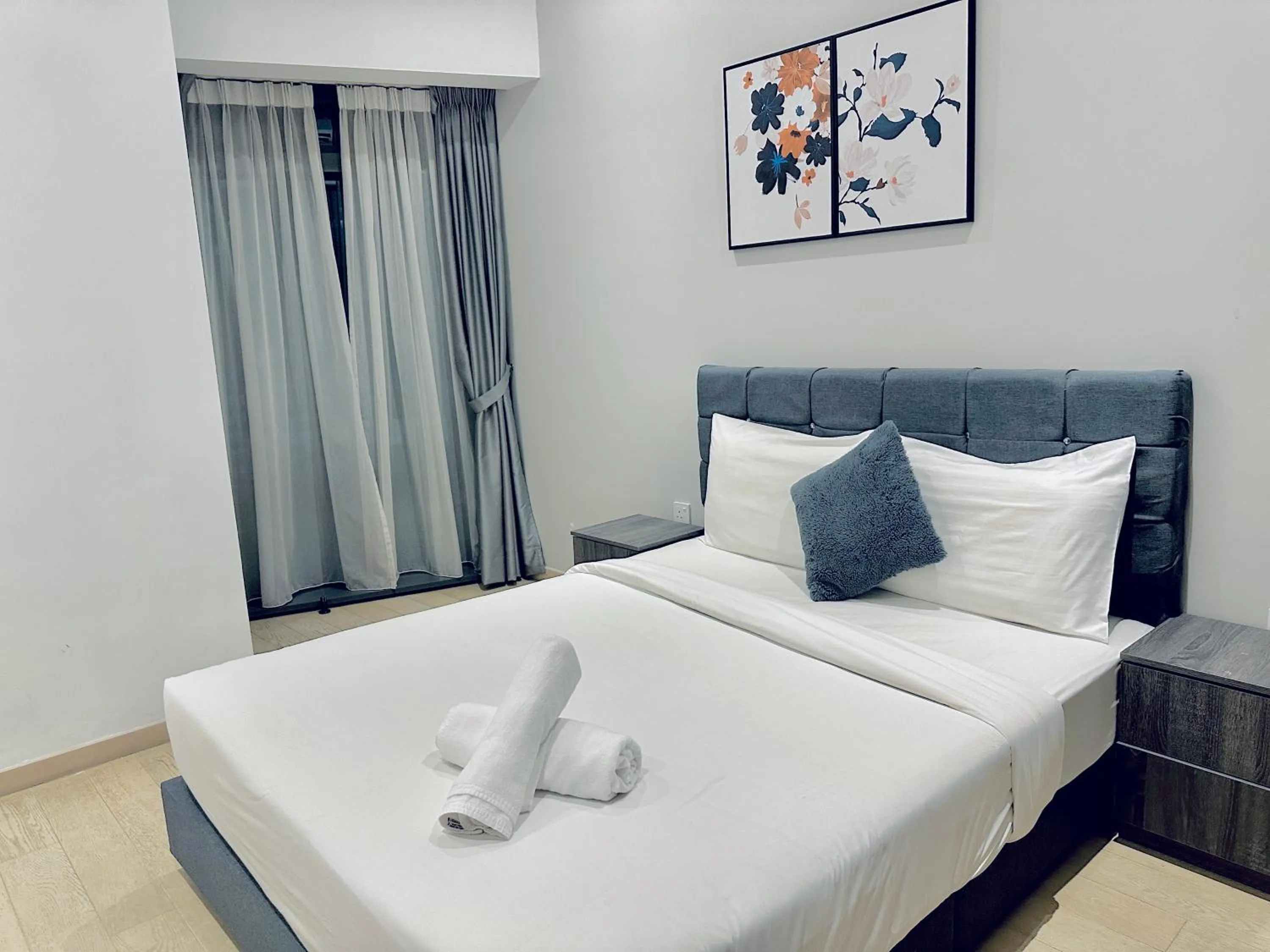 Bed in Eaton Residences By Luna