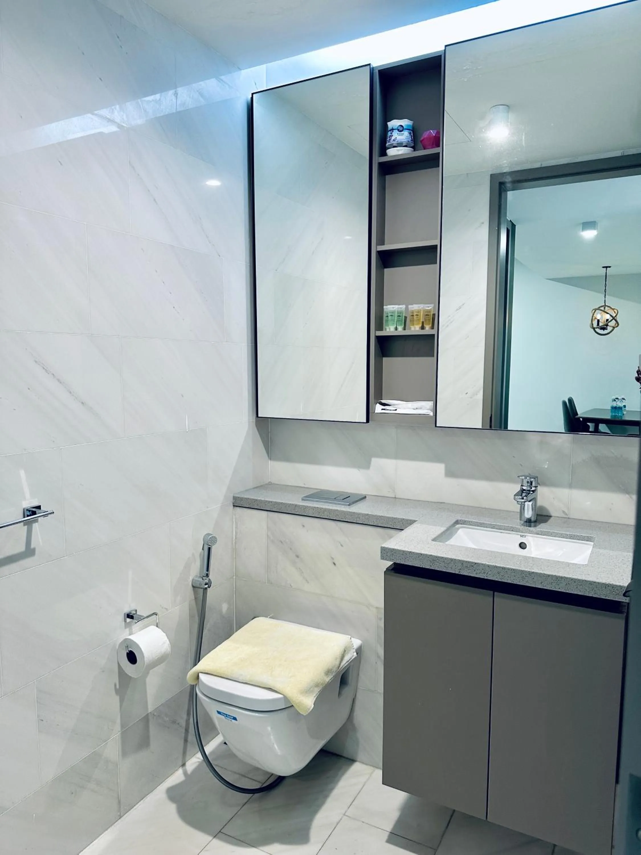 Toilet in Eaton Residences By Luna