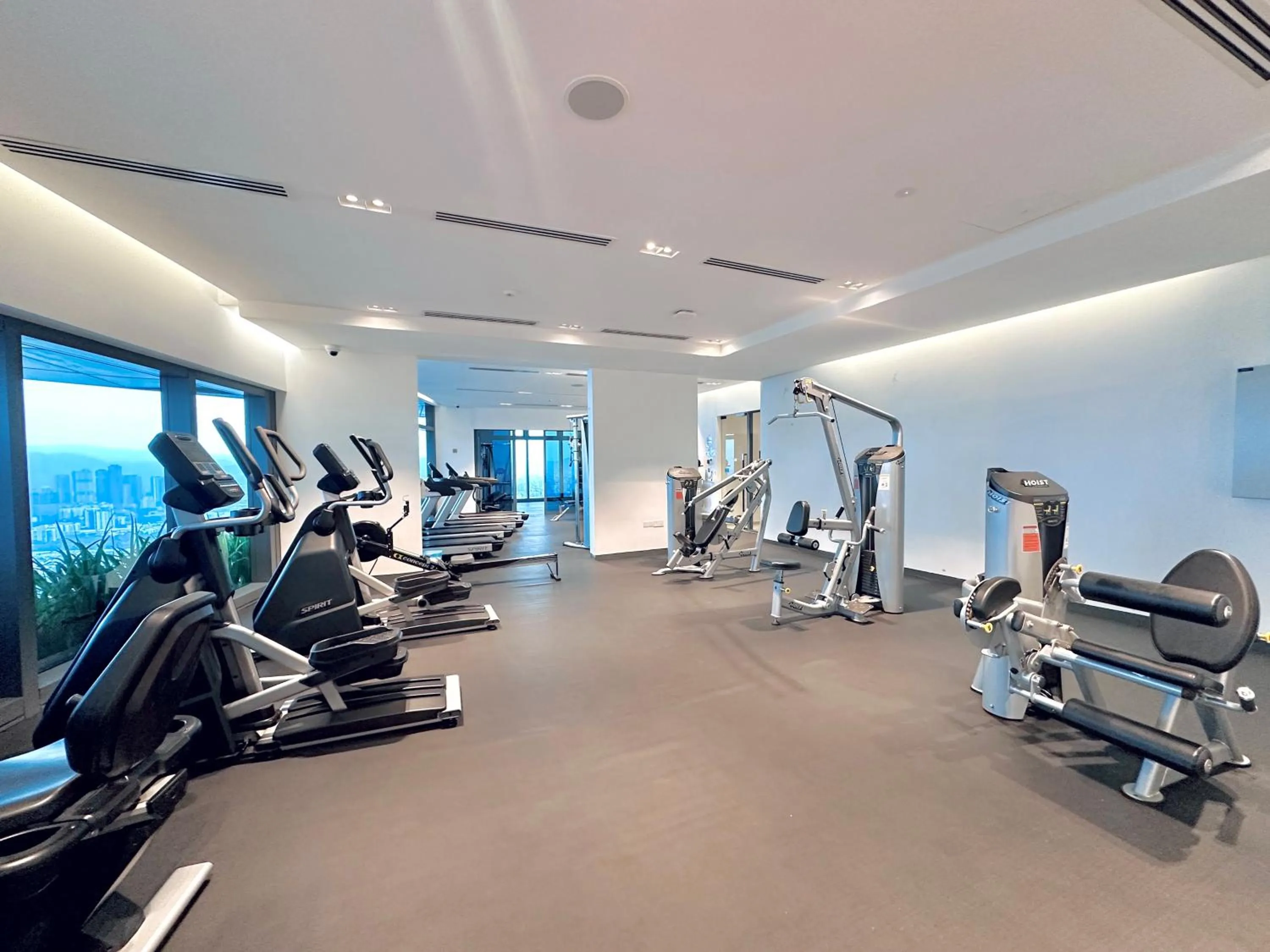 Fitness centre/facilities in Eaton Residences By Luna