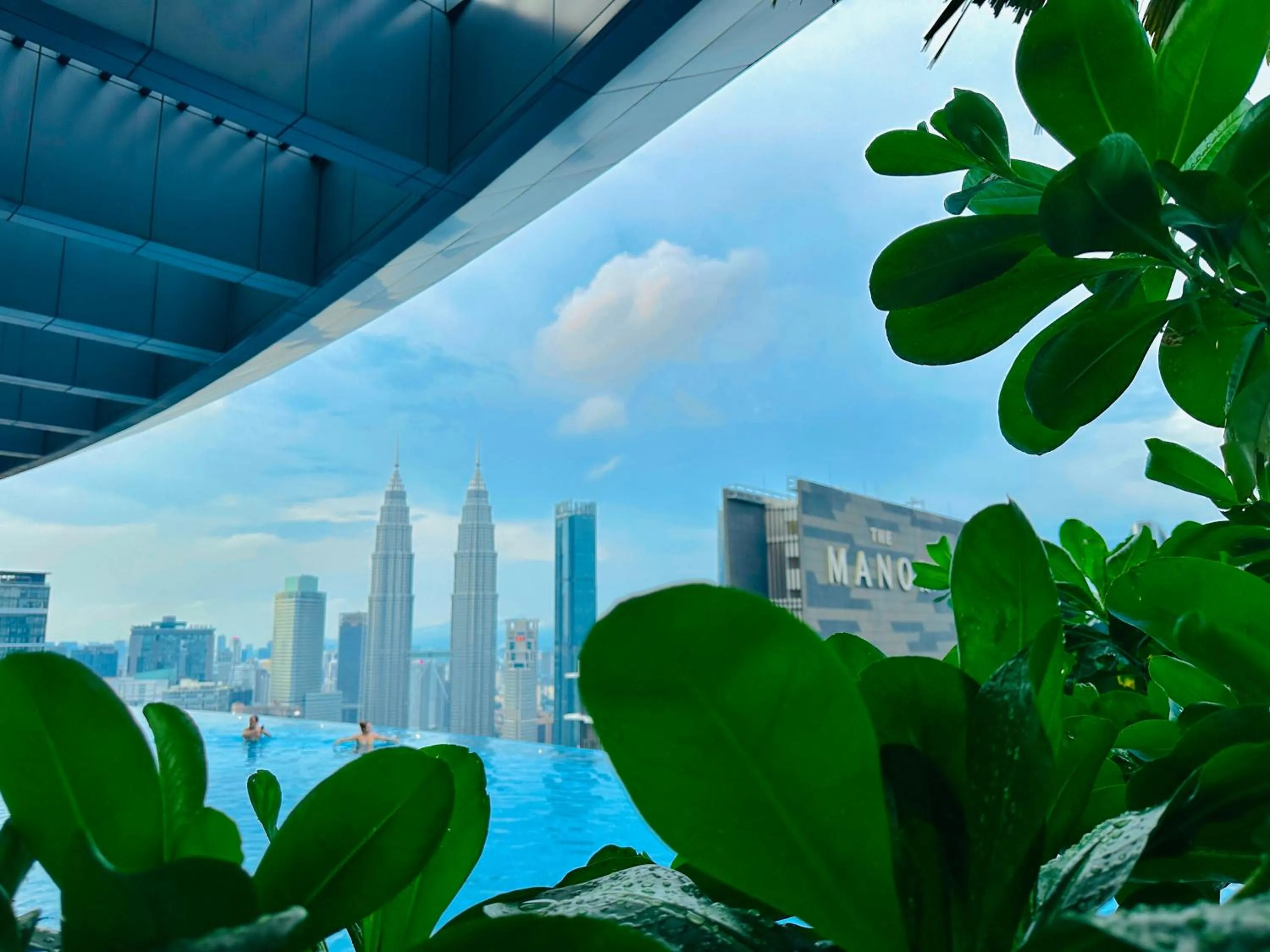 City view in Eaton Residences By Luna