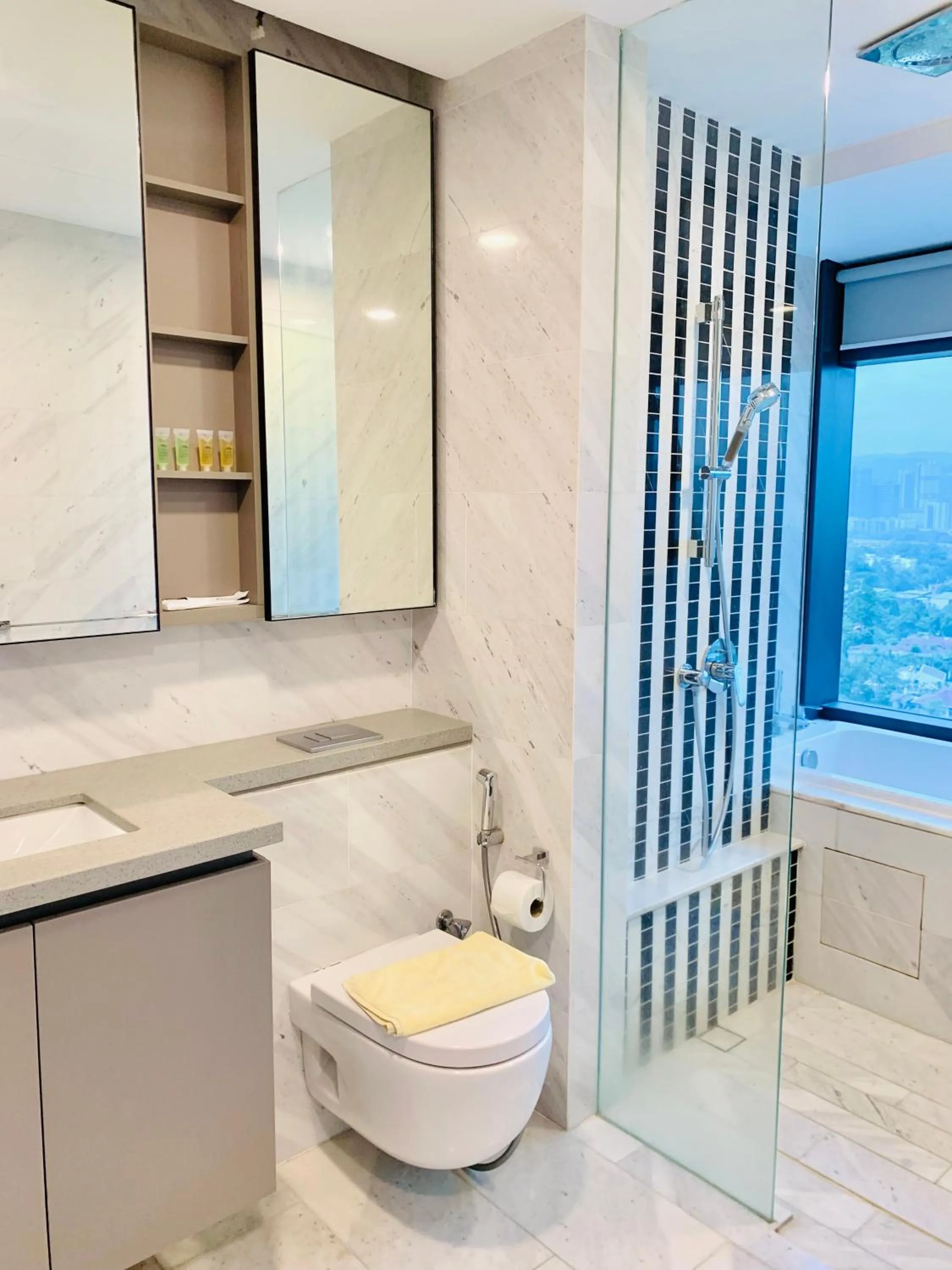 Toilet in Eaton Residences By Luna