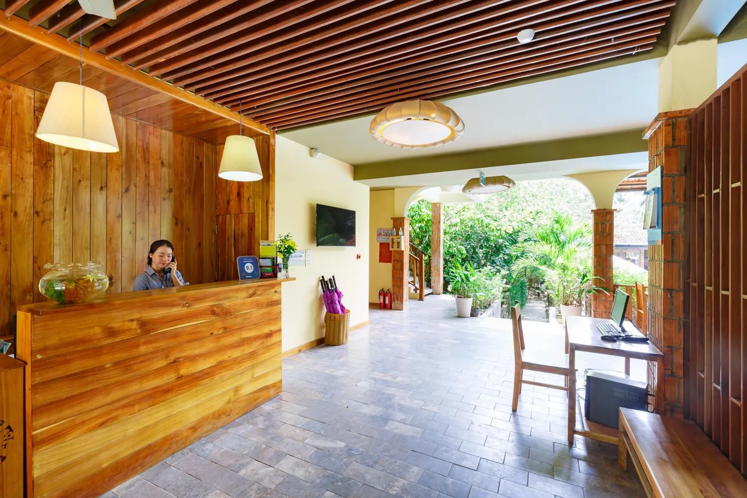 Lobby or reception in Bauhinia Resort & Spa Phu Quoc