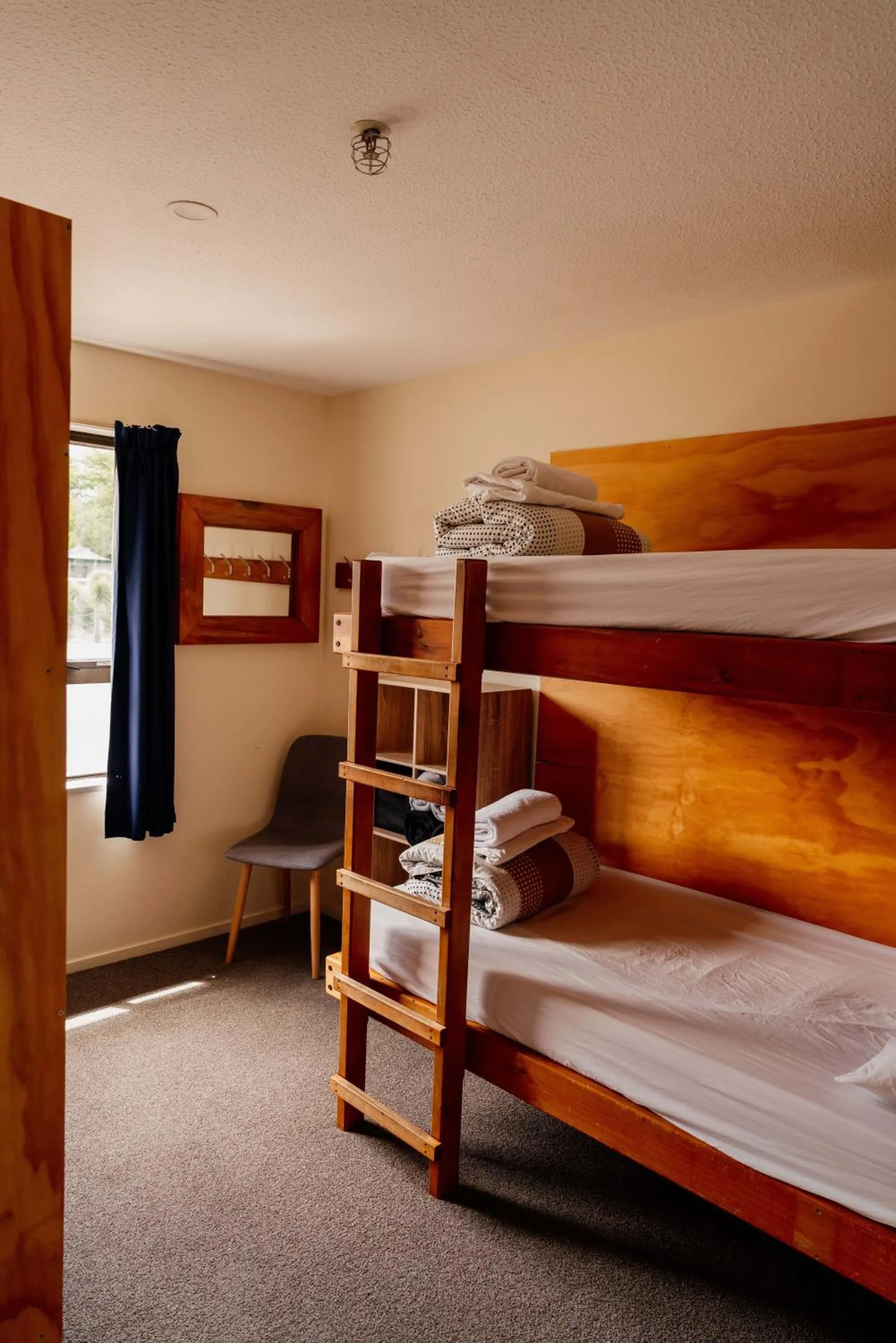 Bed in Snow Denn Lodge