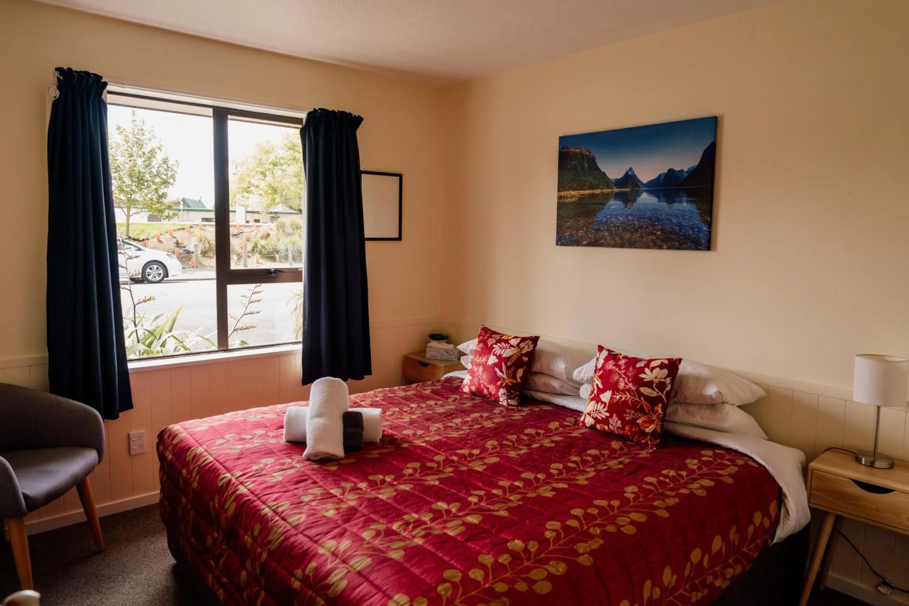 Bed in Snow Denn Lodge