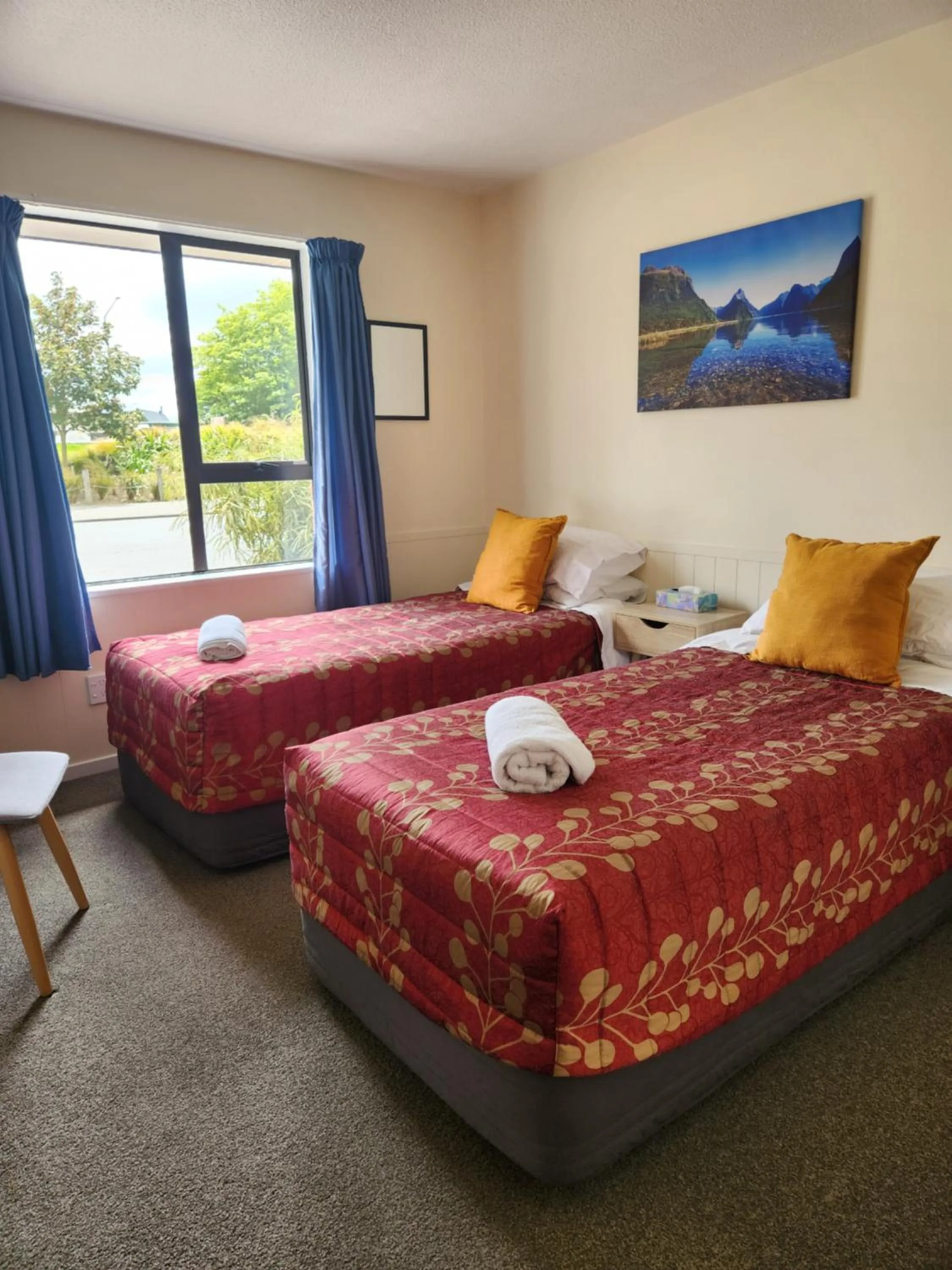 Bed in Snow Denn Lodge