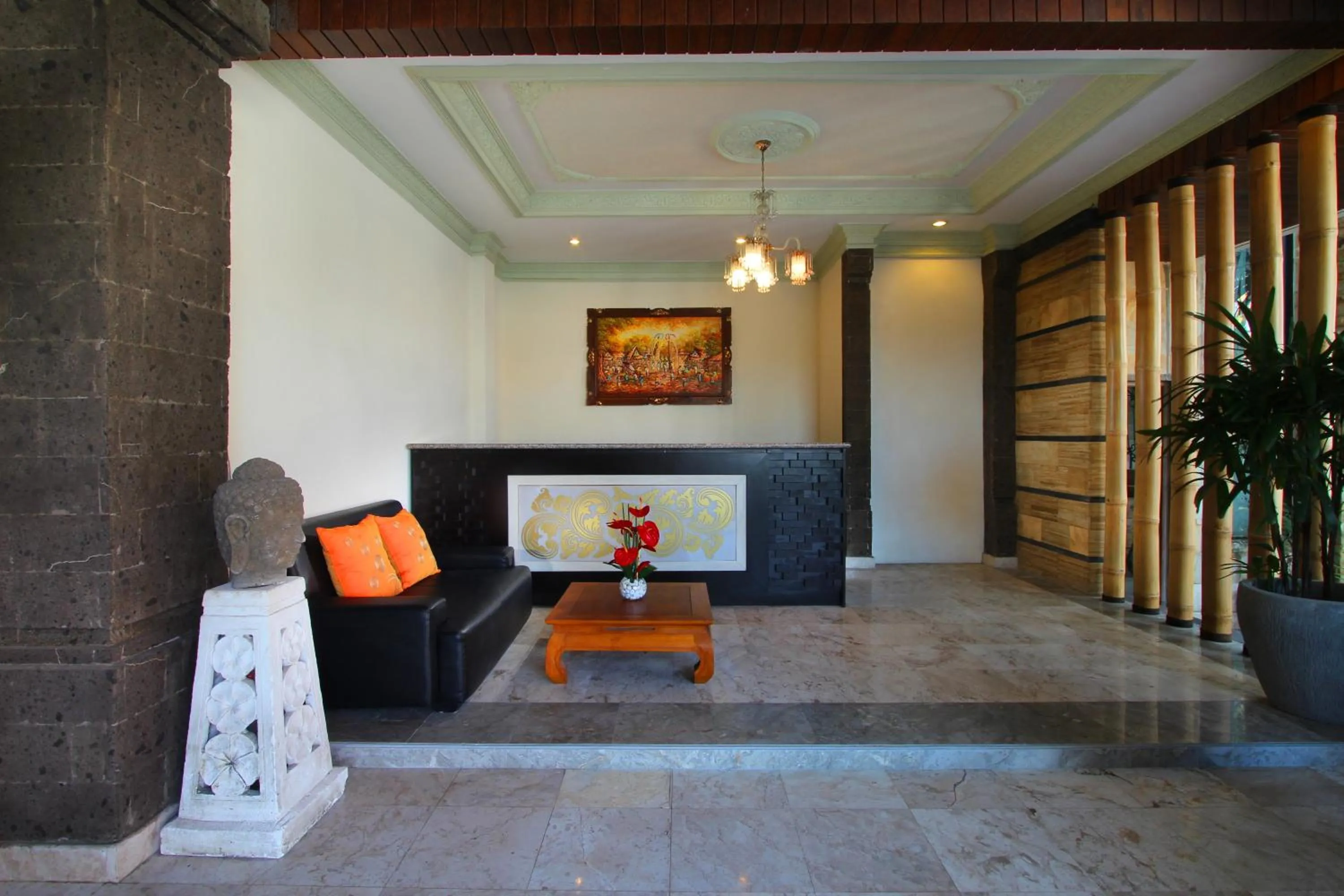 Lobby or reception in Lotus Tirta Seminyak