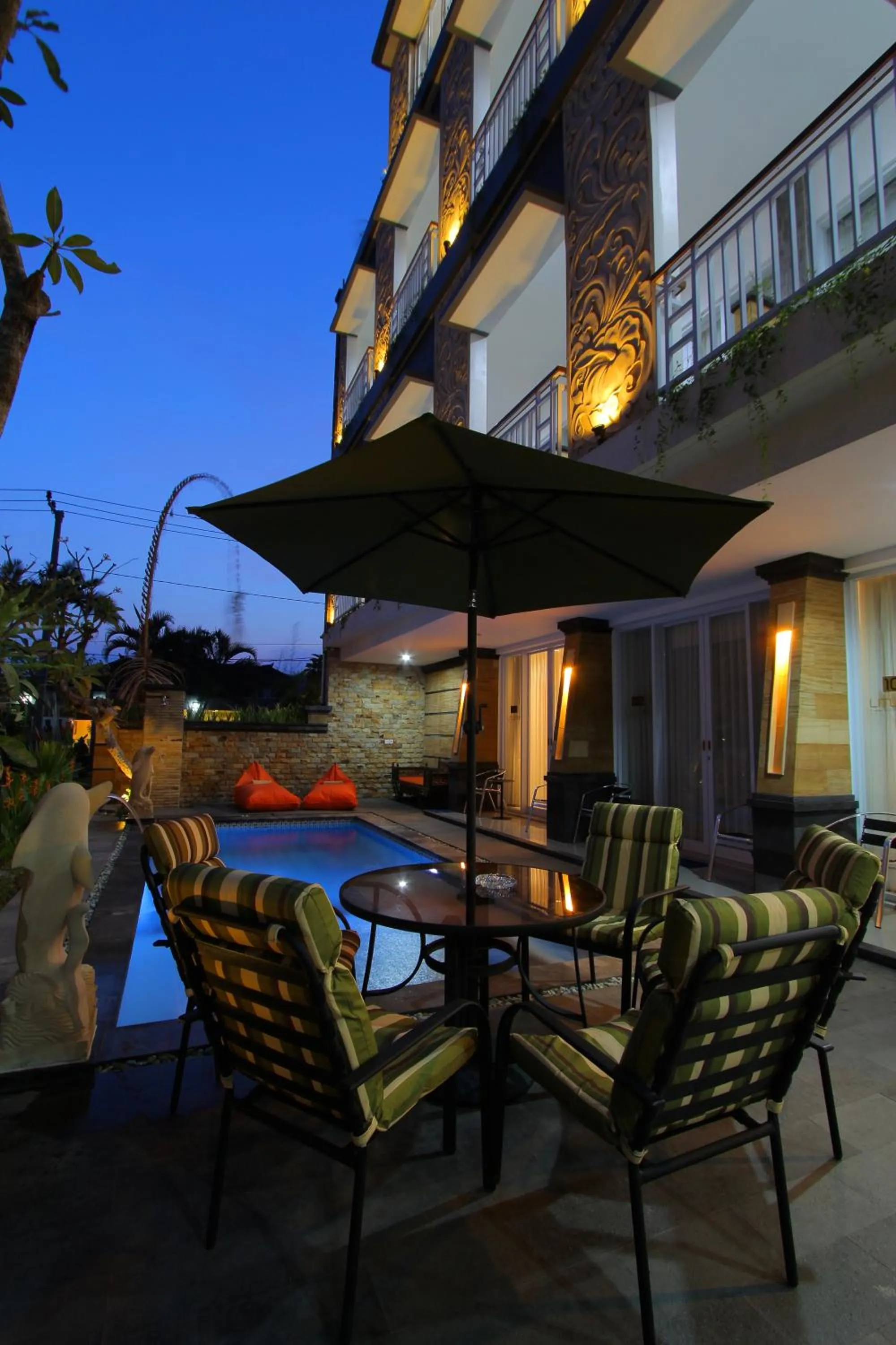 View (from property/room) in Lotus Tirta Seminyak