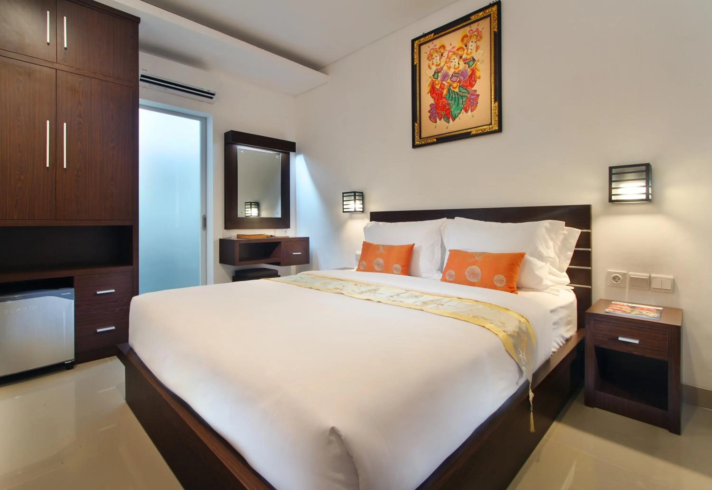 Bedroom, Bed in Lotus Tirta Seminyak