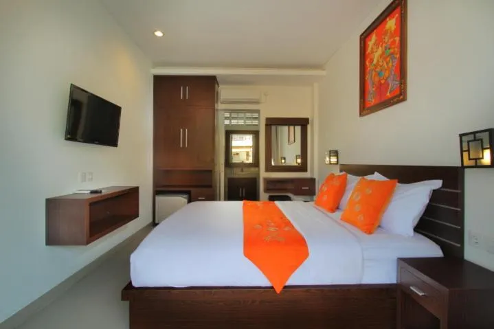 Bed in Lotus Tirta Seminyak