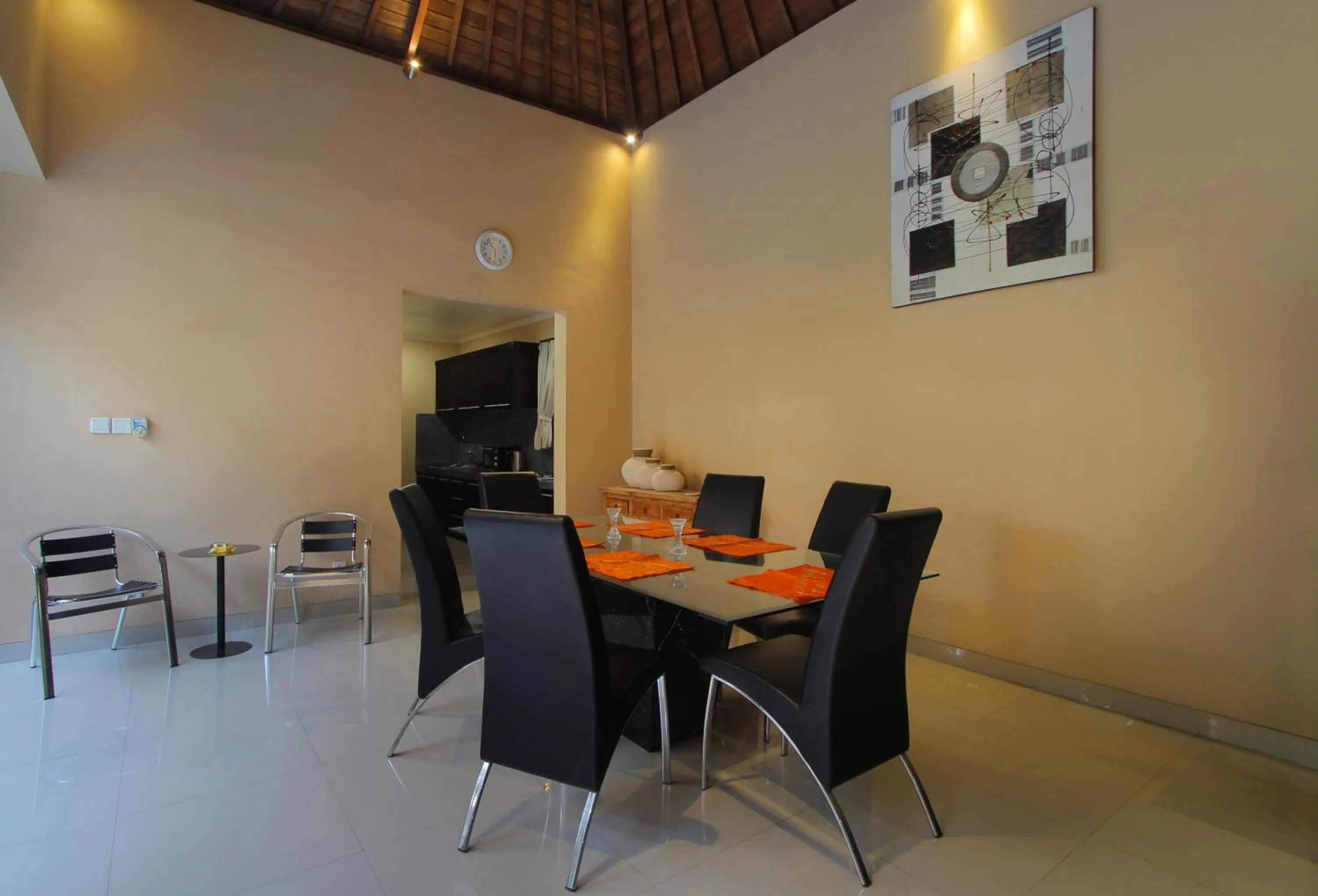 Dining area in Lotus Tirta Seminyak