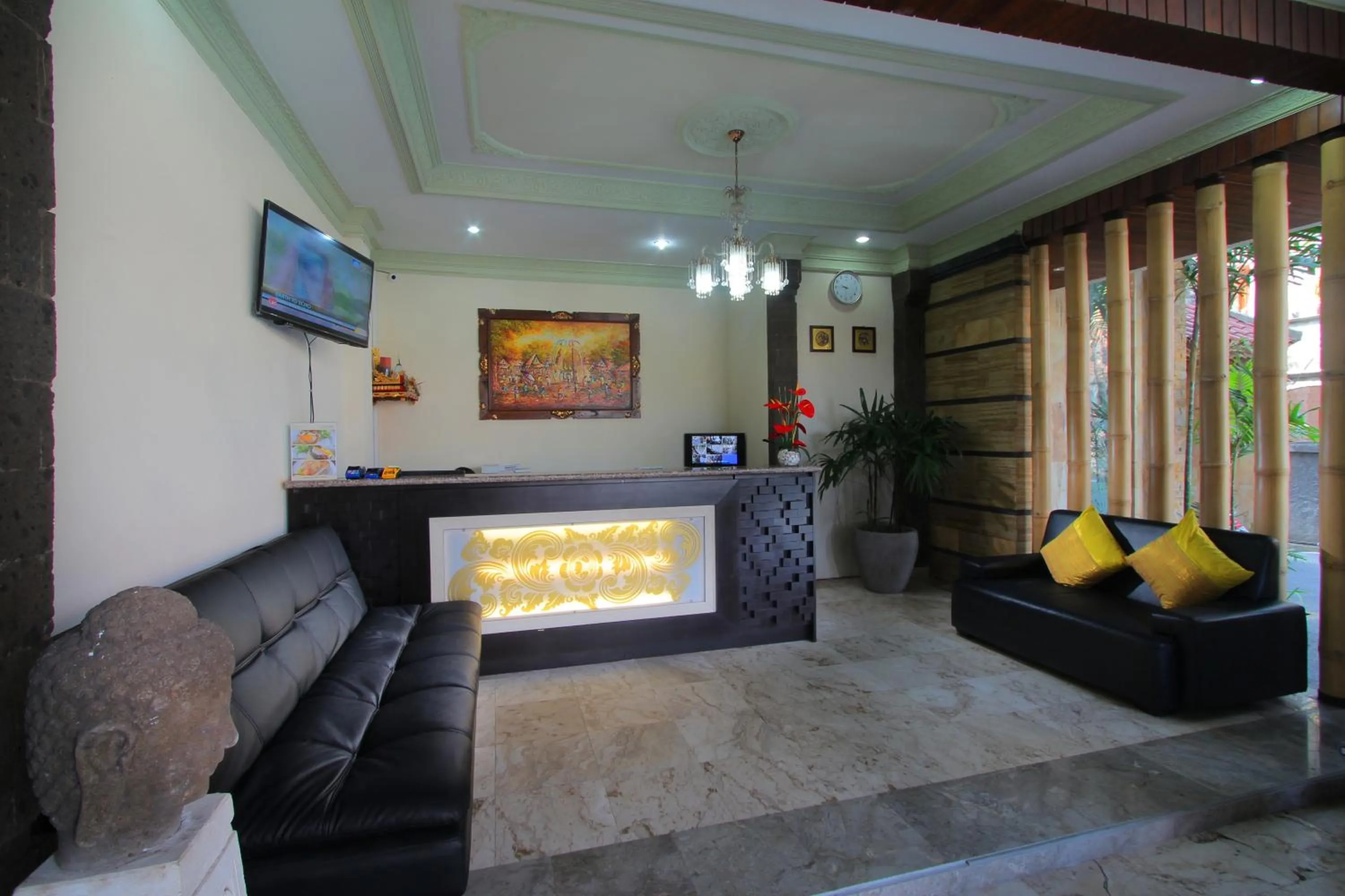 Lobby or reception in Lotus Tirta Seminyak