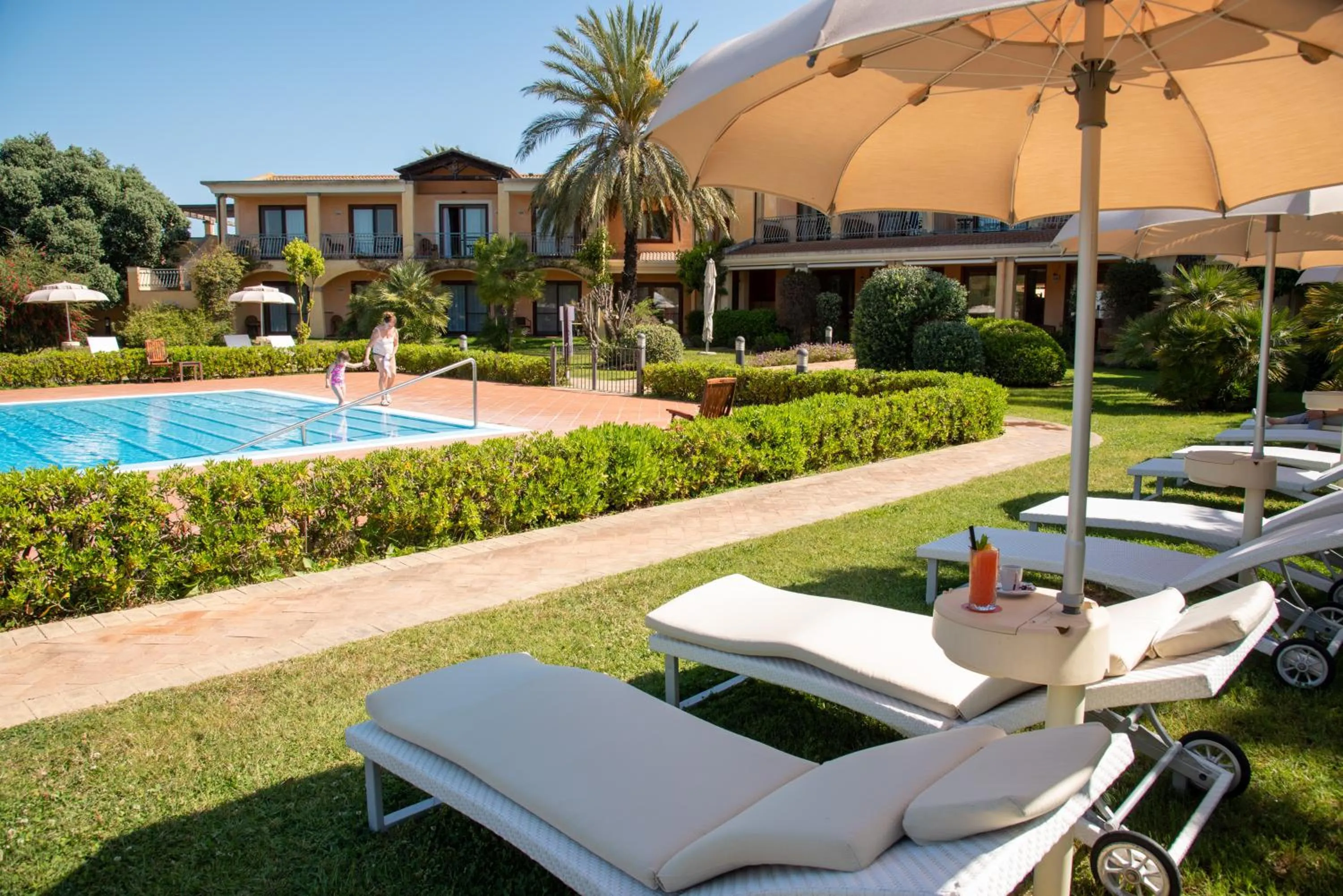 sunbed in Hotel Santa Gilla