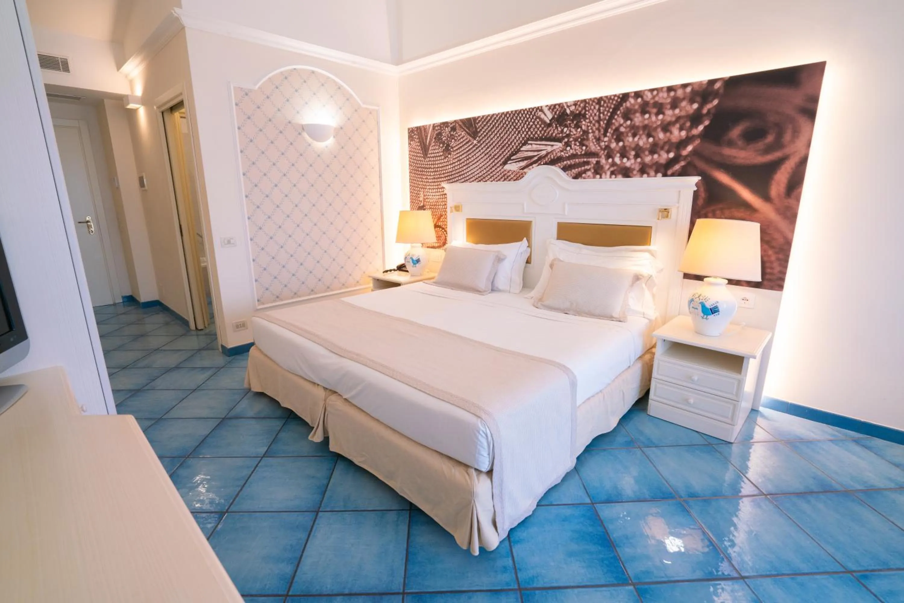 Bed in Hotel Santa Gilla