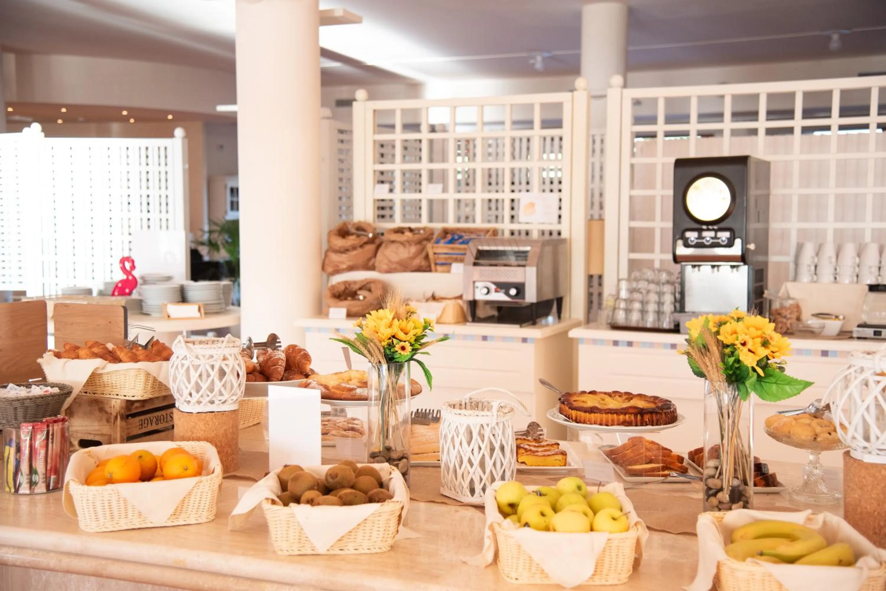 Breakfast in Hotel Santa Gilla