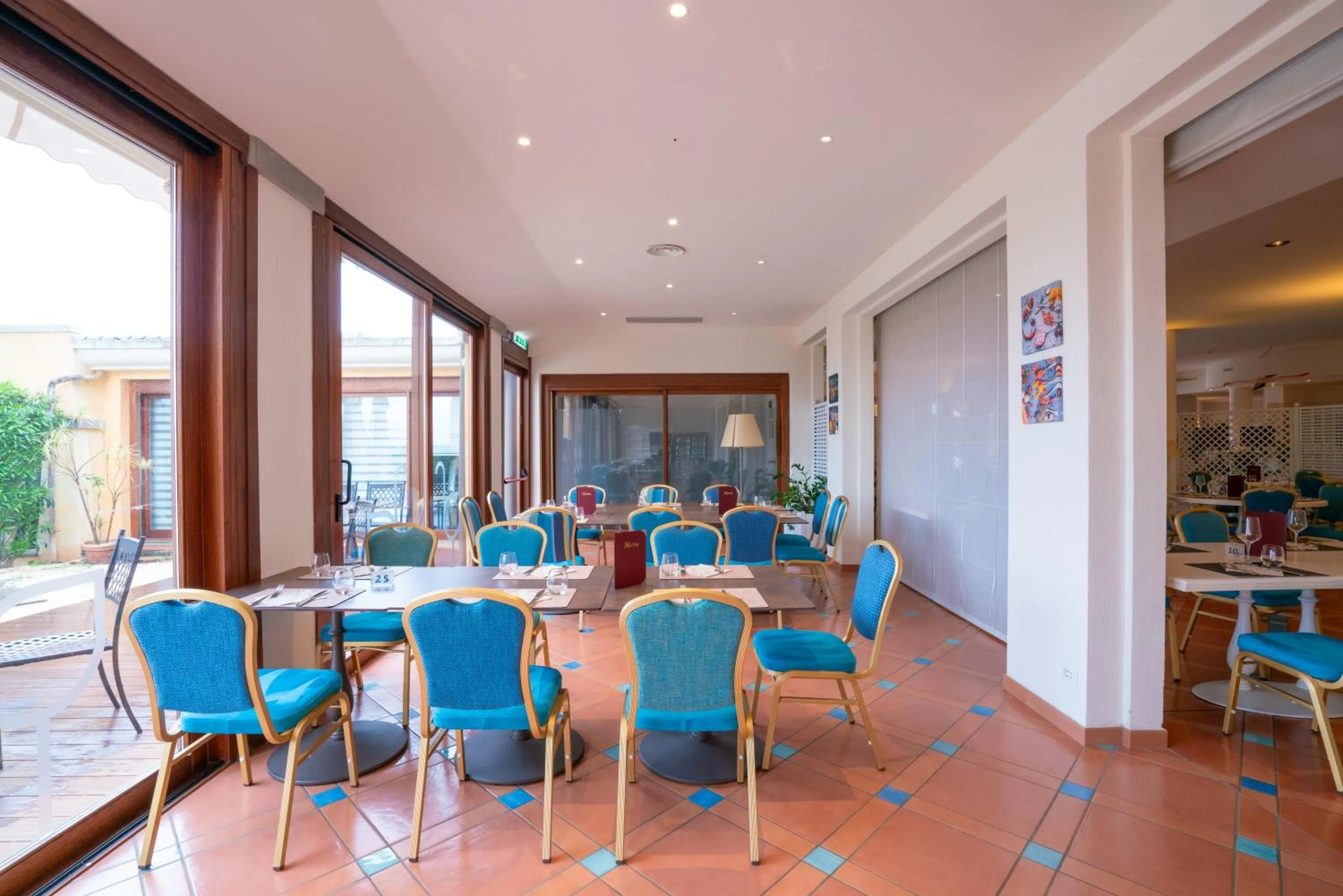 Lobby or reception in Hotel Santa Gilla