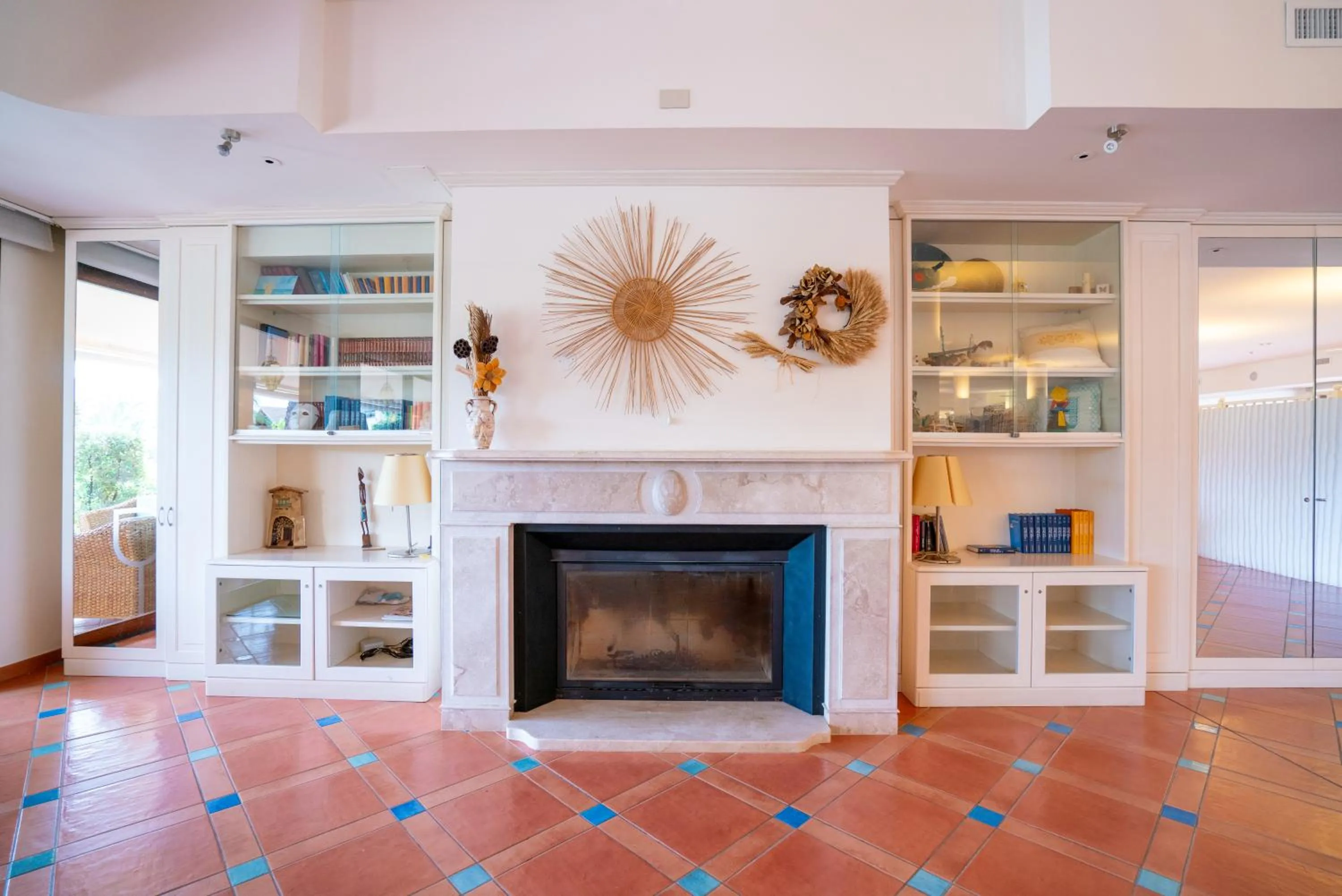 Lobby or reception in Hotel Santa Gilla