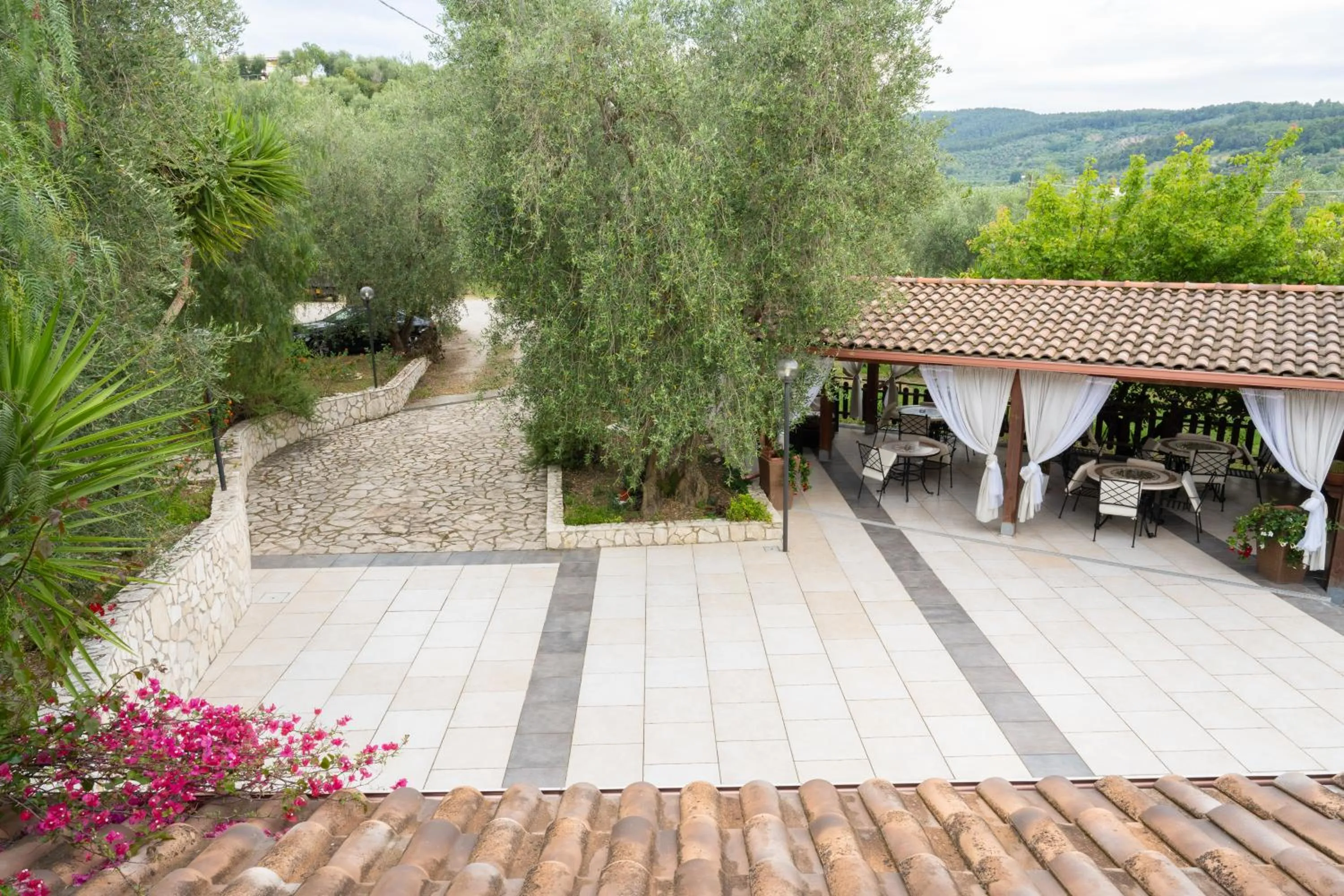 Patio in Villa La Vigna