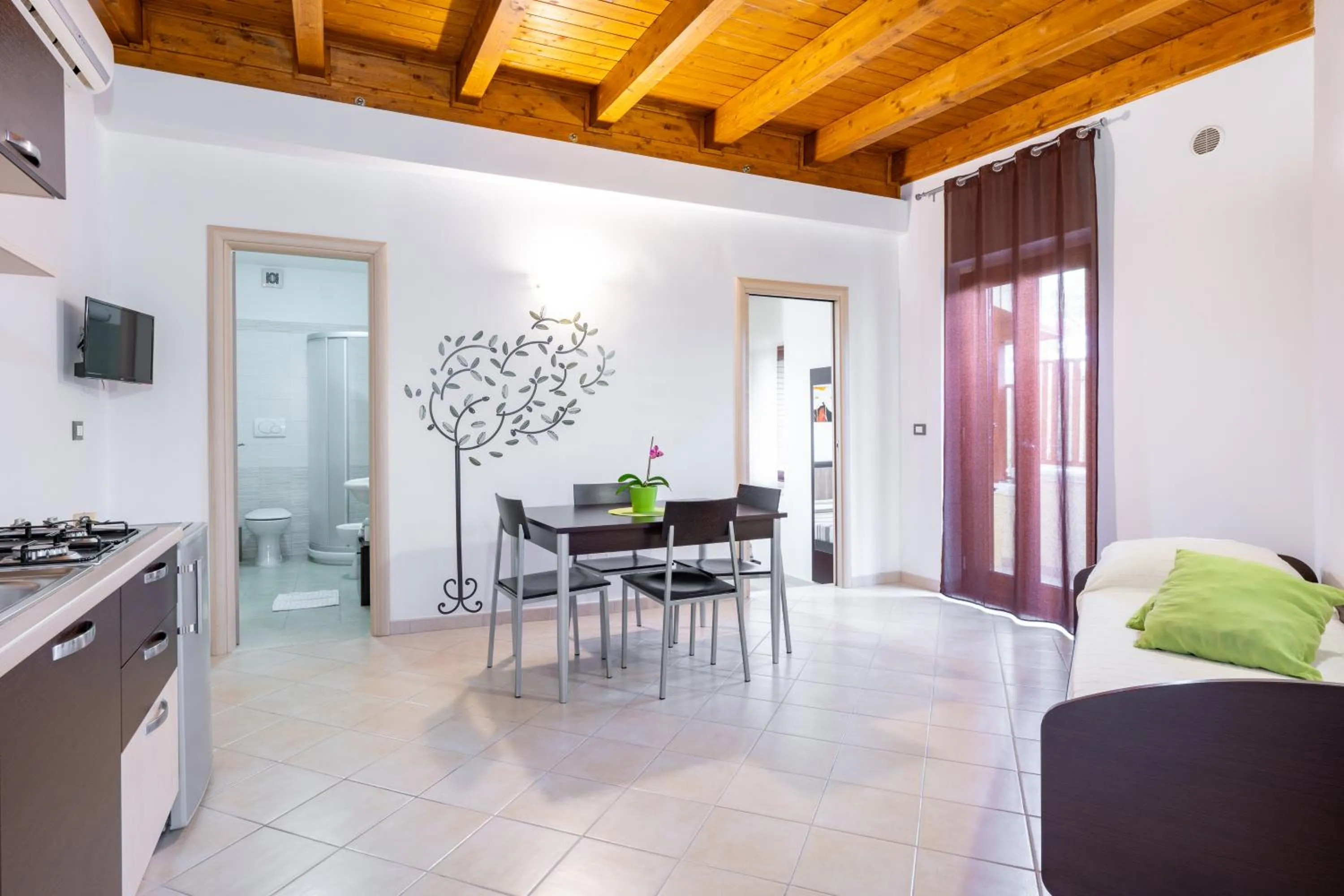 Bed in Villa La Vigna