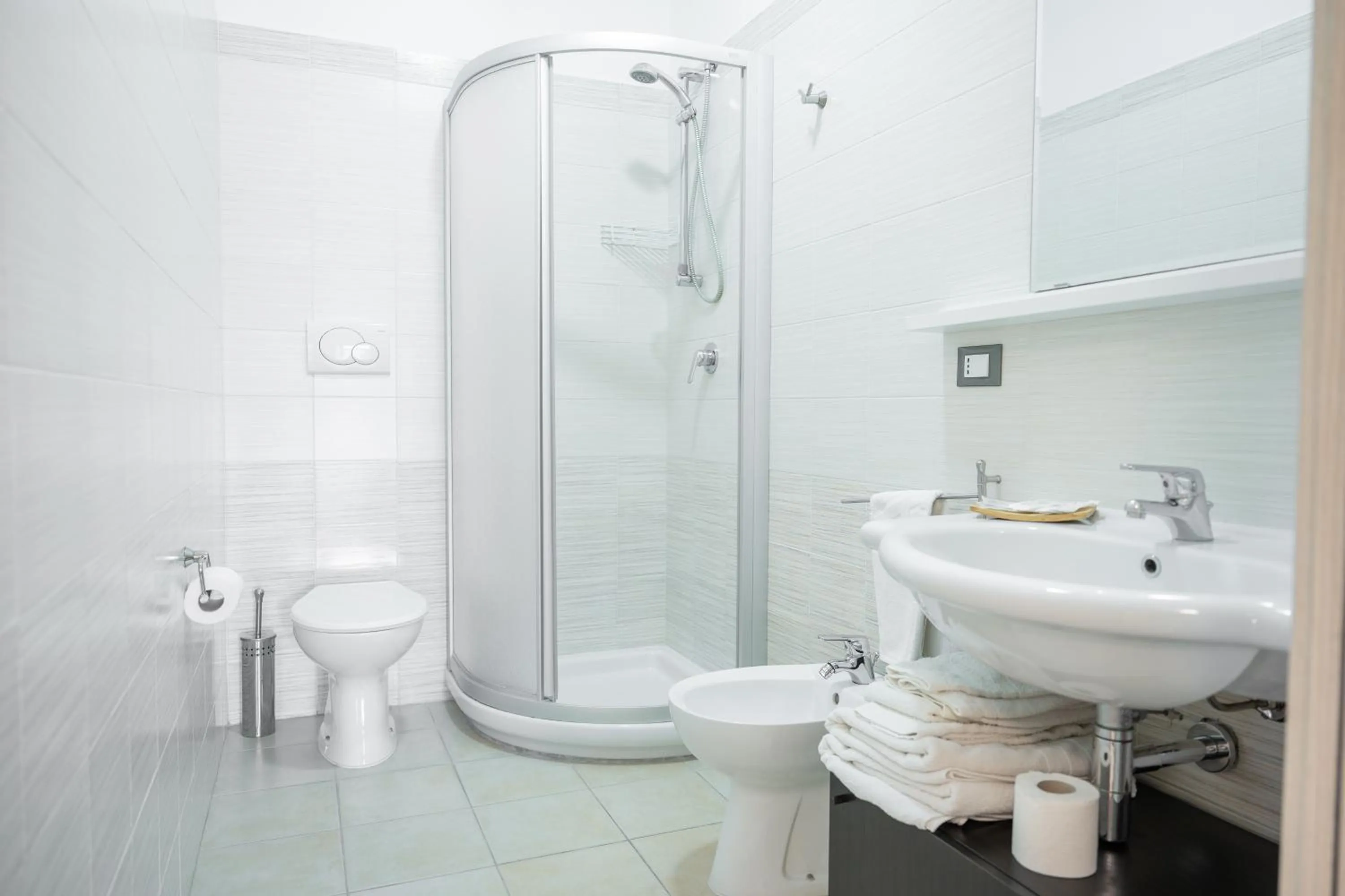 Shower in Villa La Vigna