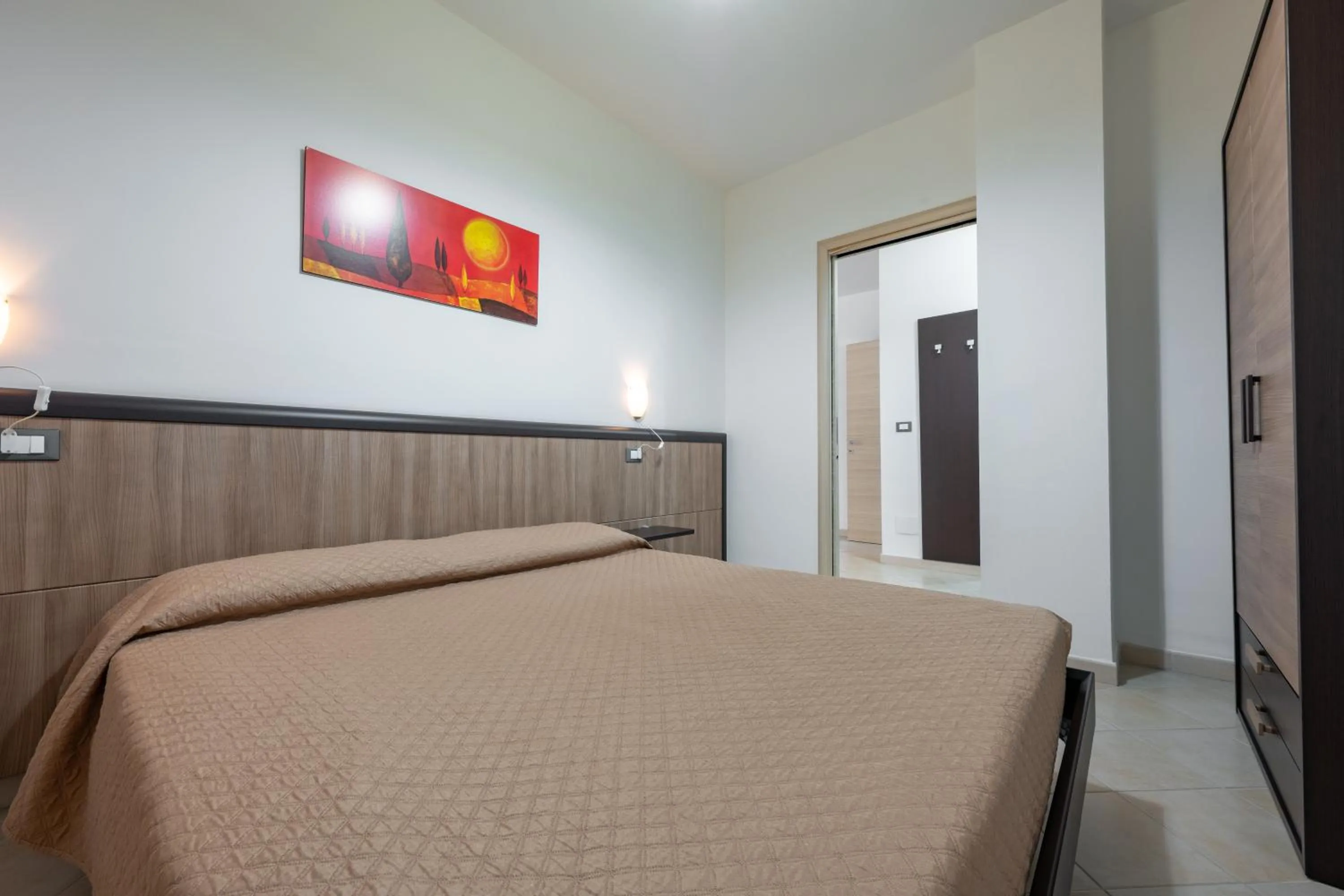 Bed in Villa La Vigna