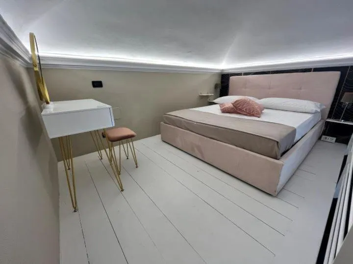 Bed in B&B Torino Très Chic