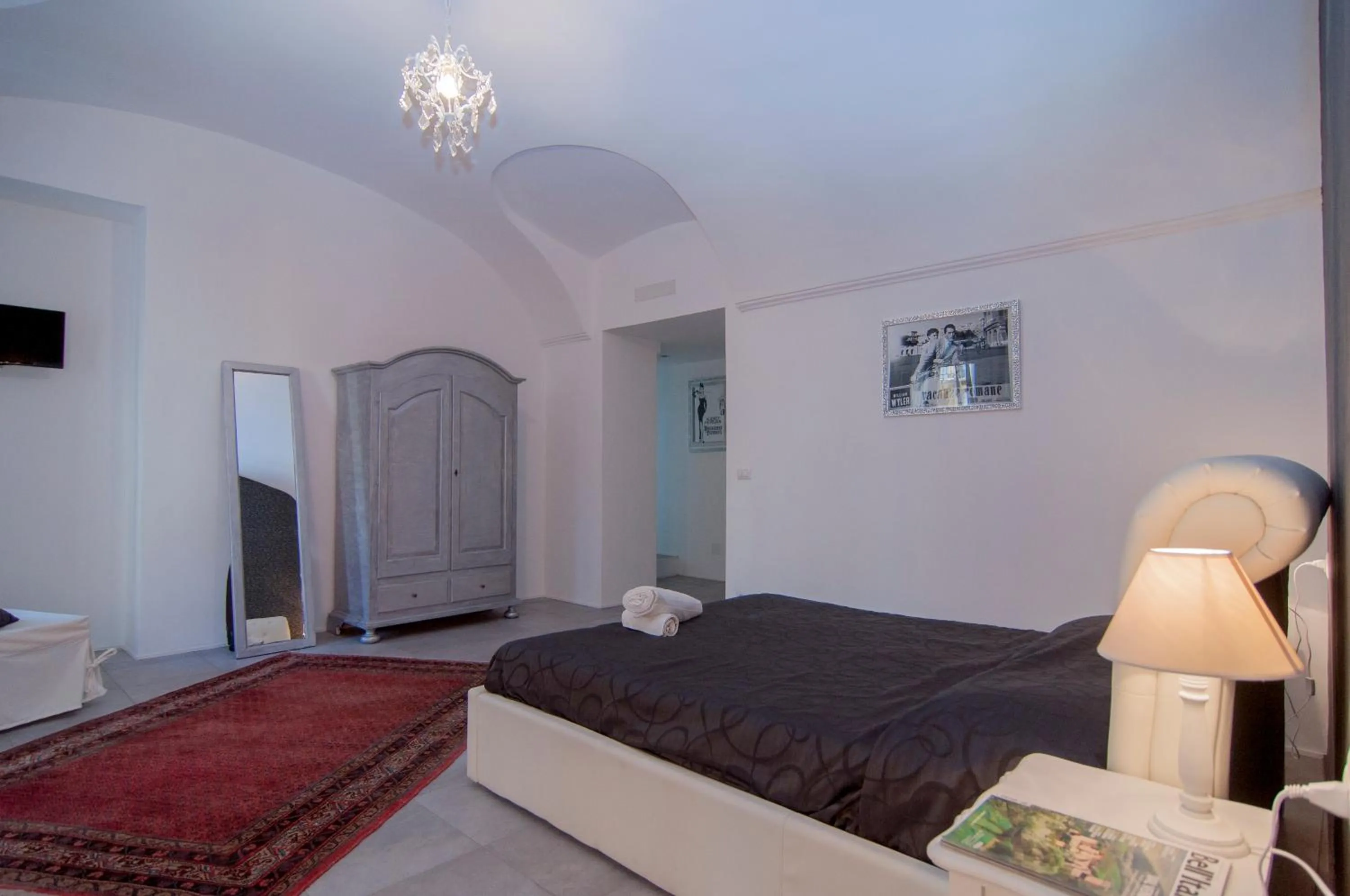 Bed in B&B Torino Très Chic