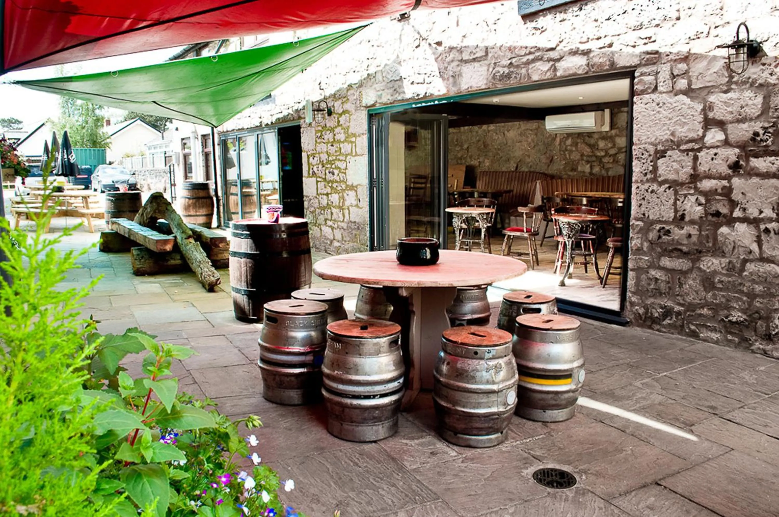 On site in The Feathers