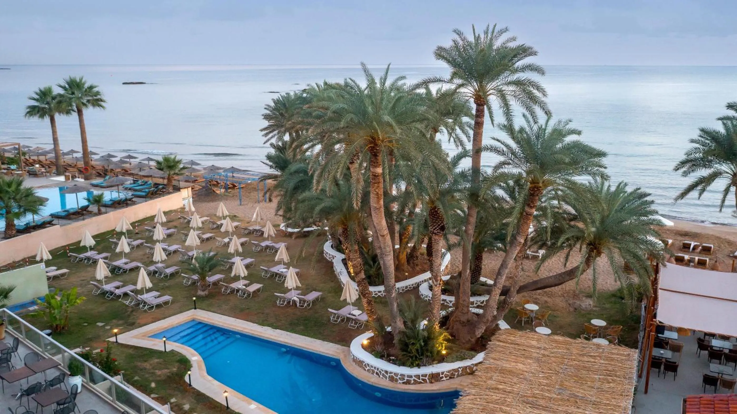 Swimming pool in Zeus Hotels Palm Beach